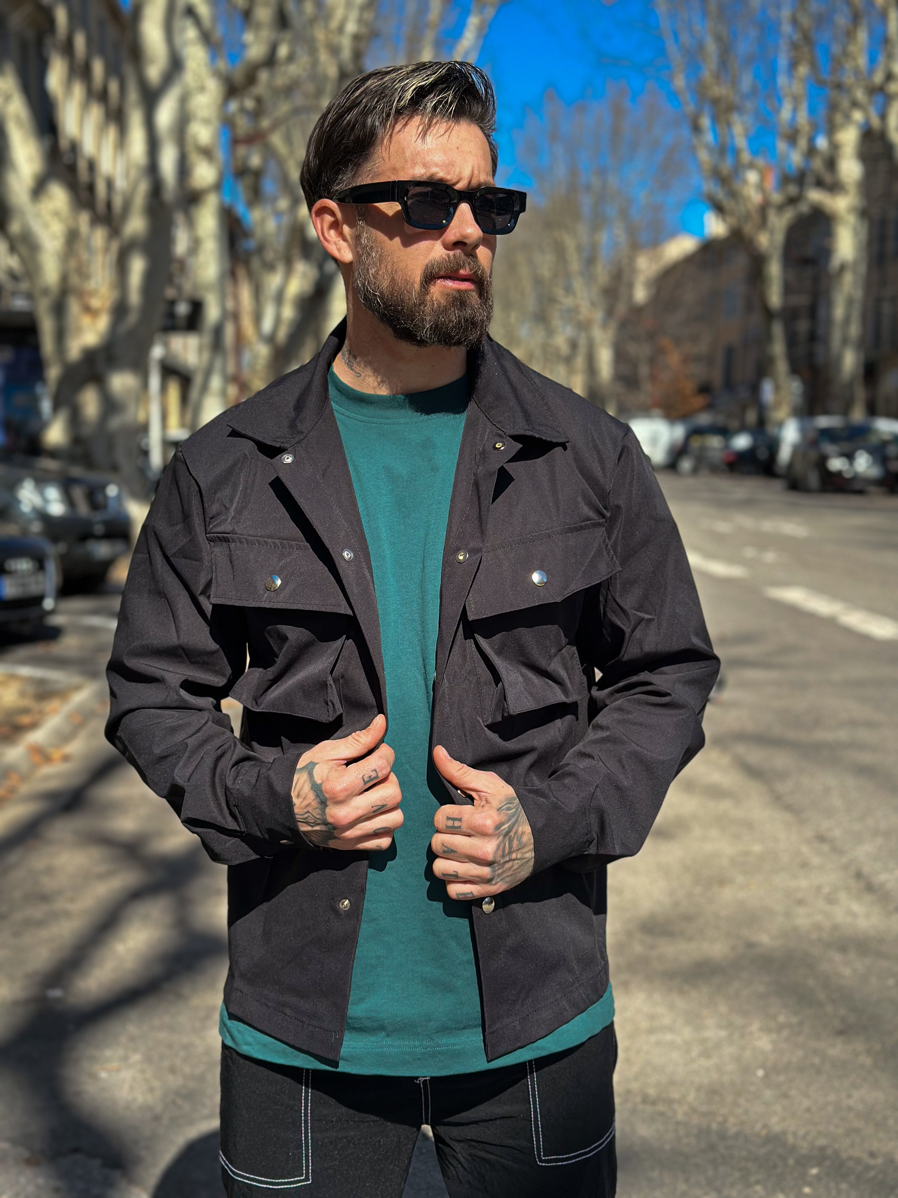 Frilivin - Veste cargo Noir