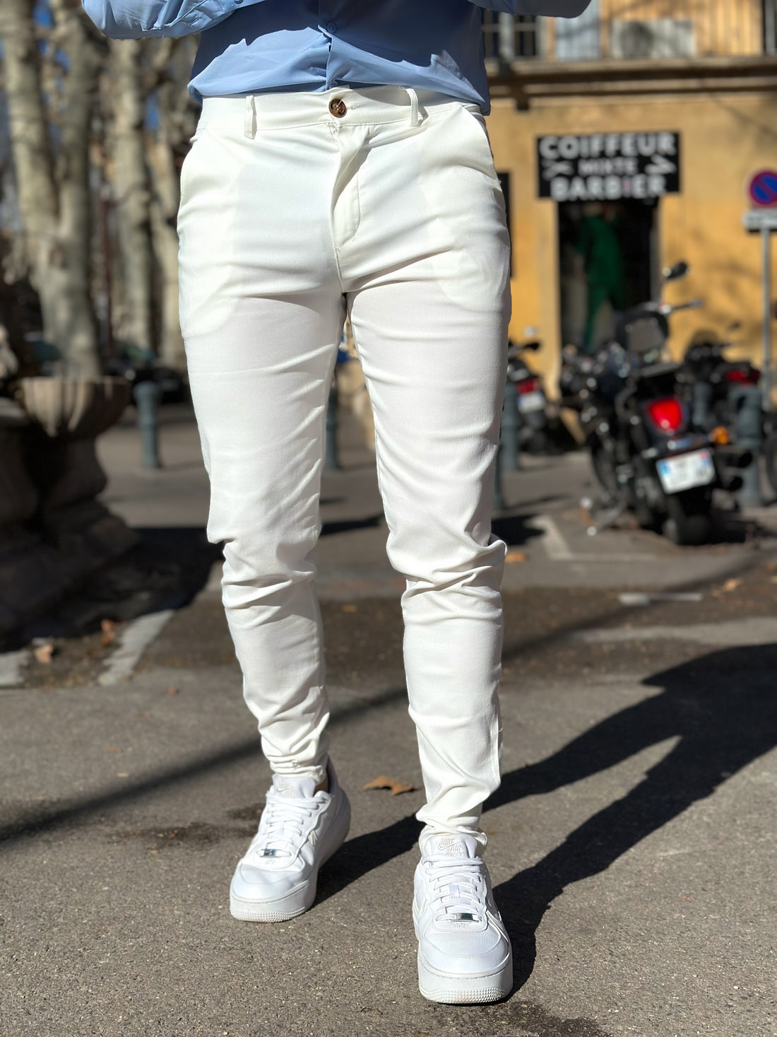 Frilivin - Pantalon cosy blanc - Stayin