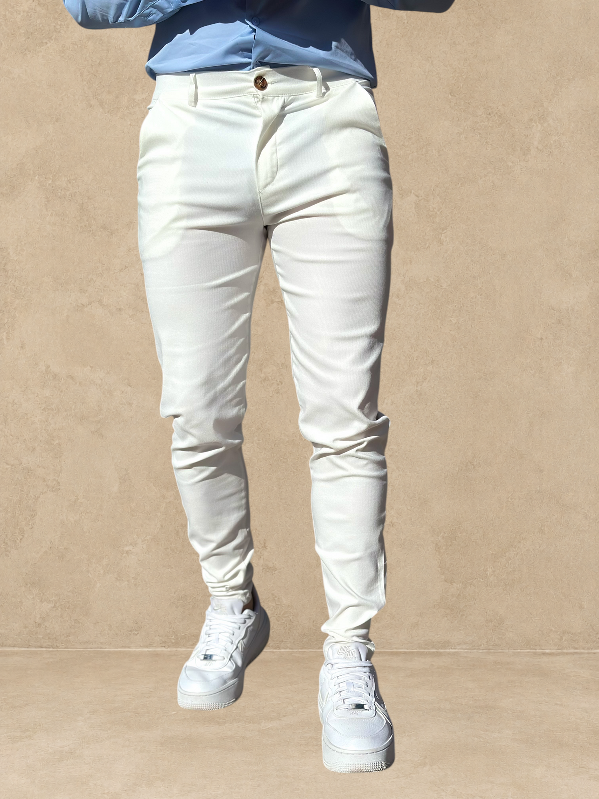 Frilivin - Pantalon cosy blanc - Stayin