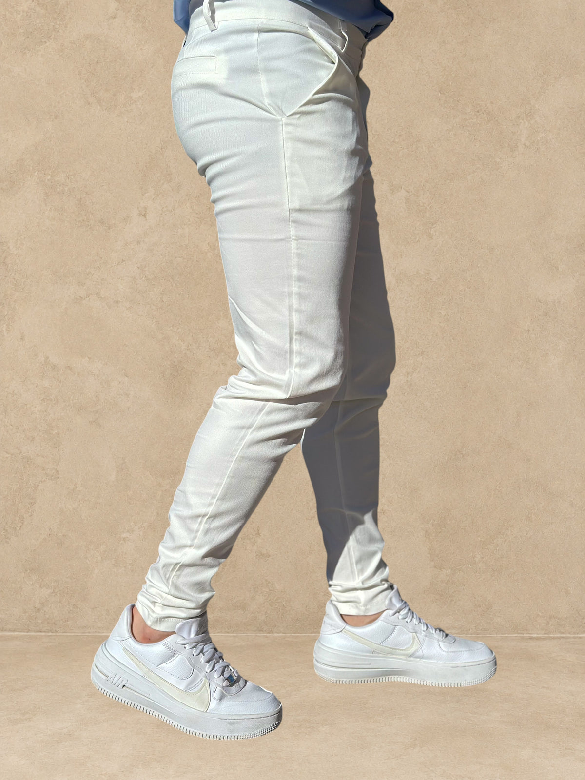 Frilivin - Pantalon cosy blanc - Stayin
