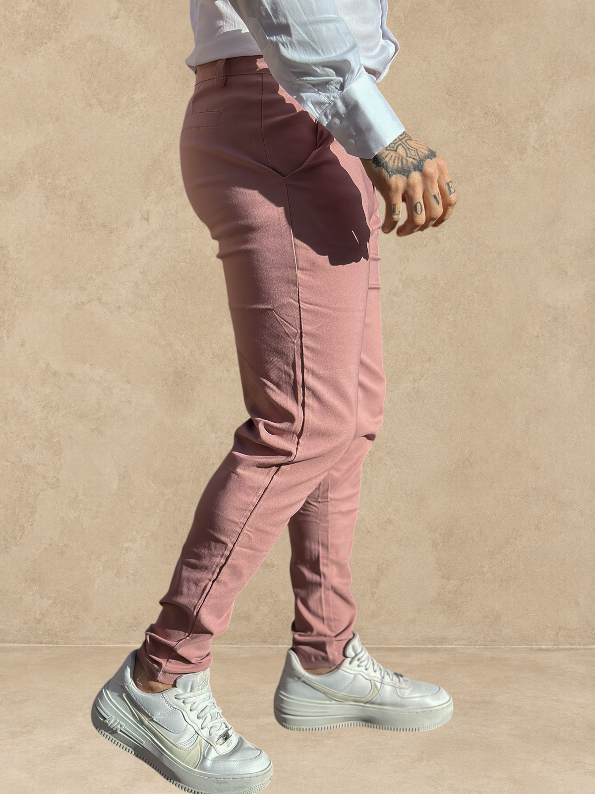 Frilivin - Pantalon cosy rose - Stayin