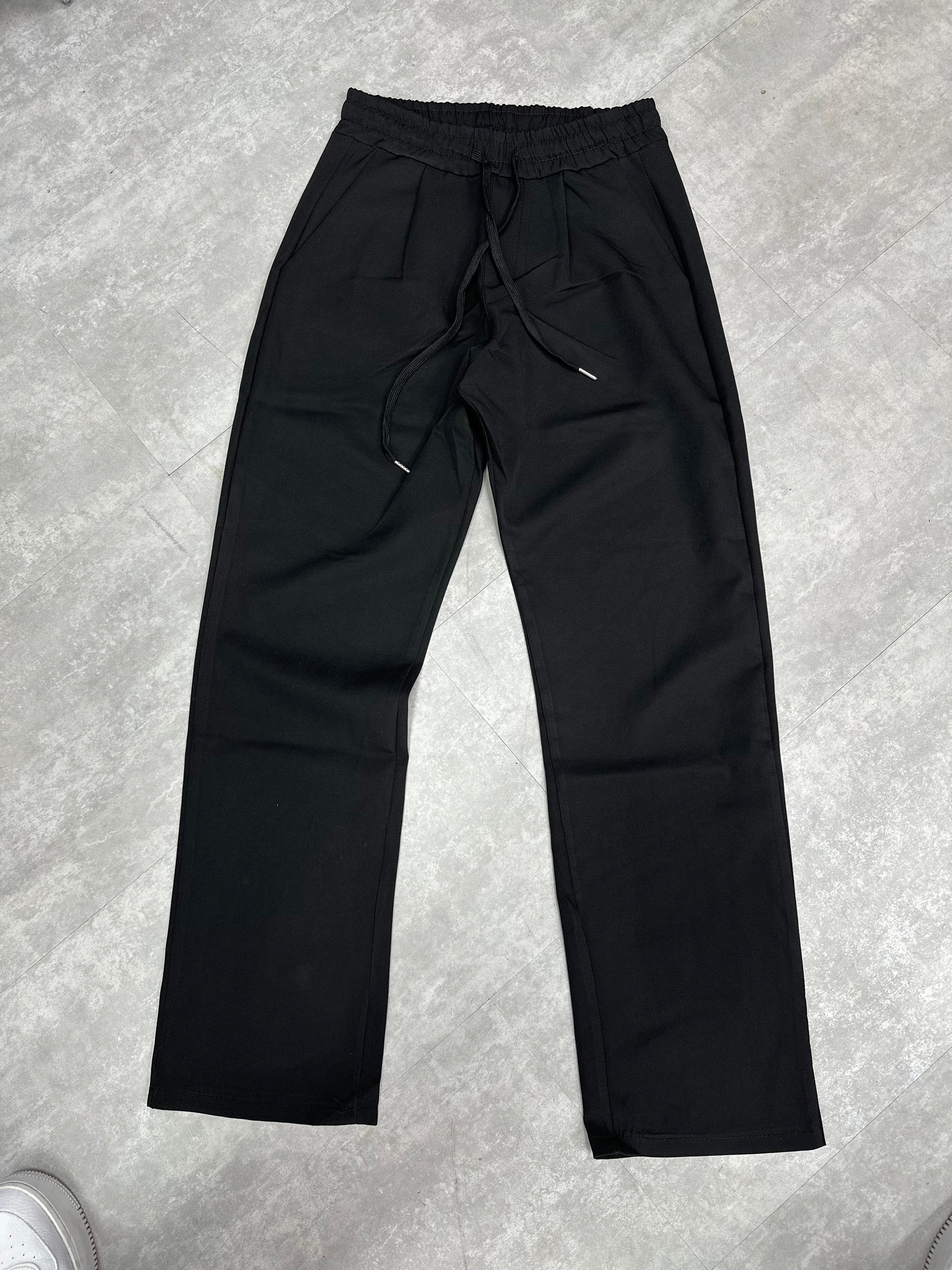 Frilivin - Pantalon Fluide Noir
