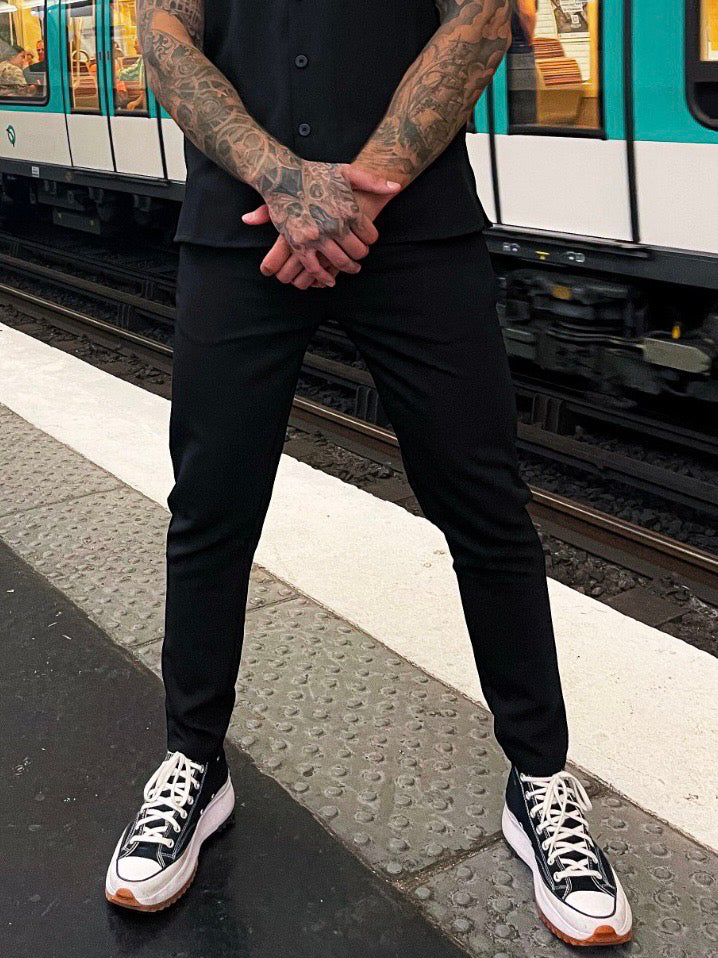 Frilivin - Pantalon Cosy noir - Stayin