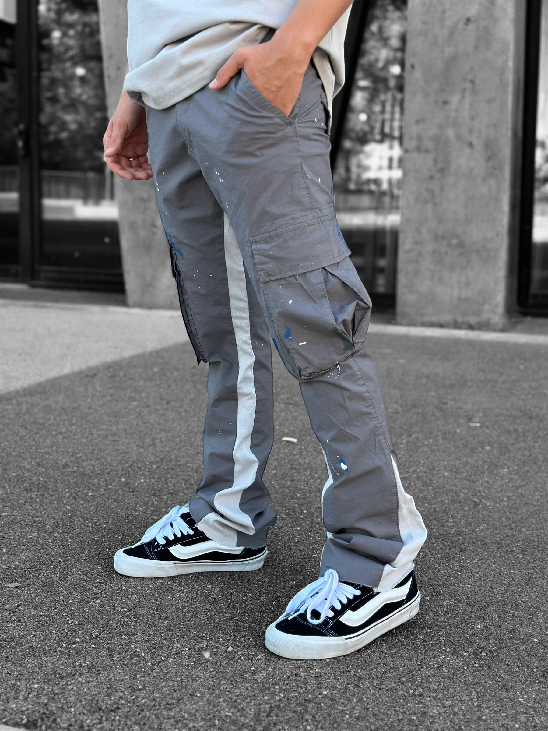 Cargo Milan gris