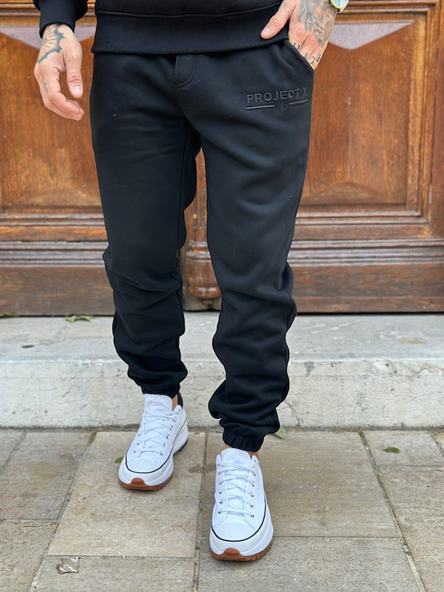 Project X Paris - Basic black jogging pants 