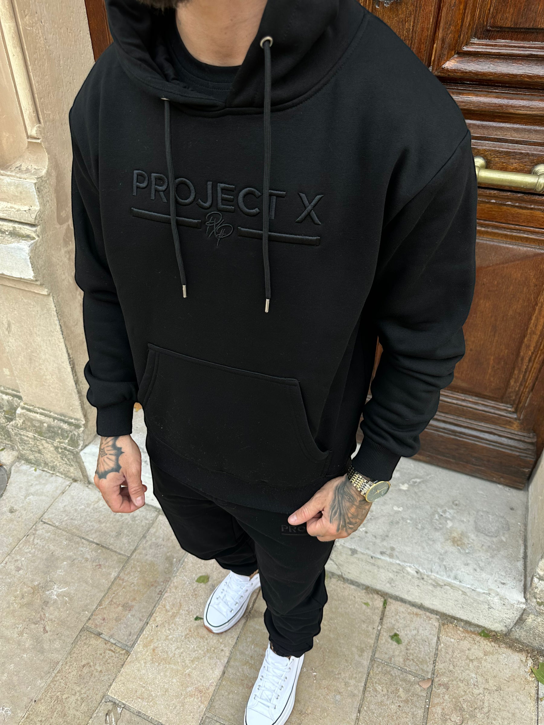Project X Paris - Basic black jogging pants 