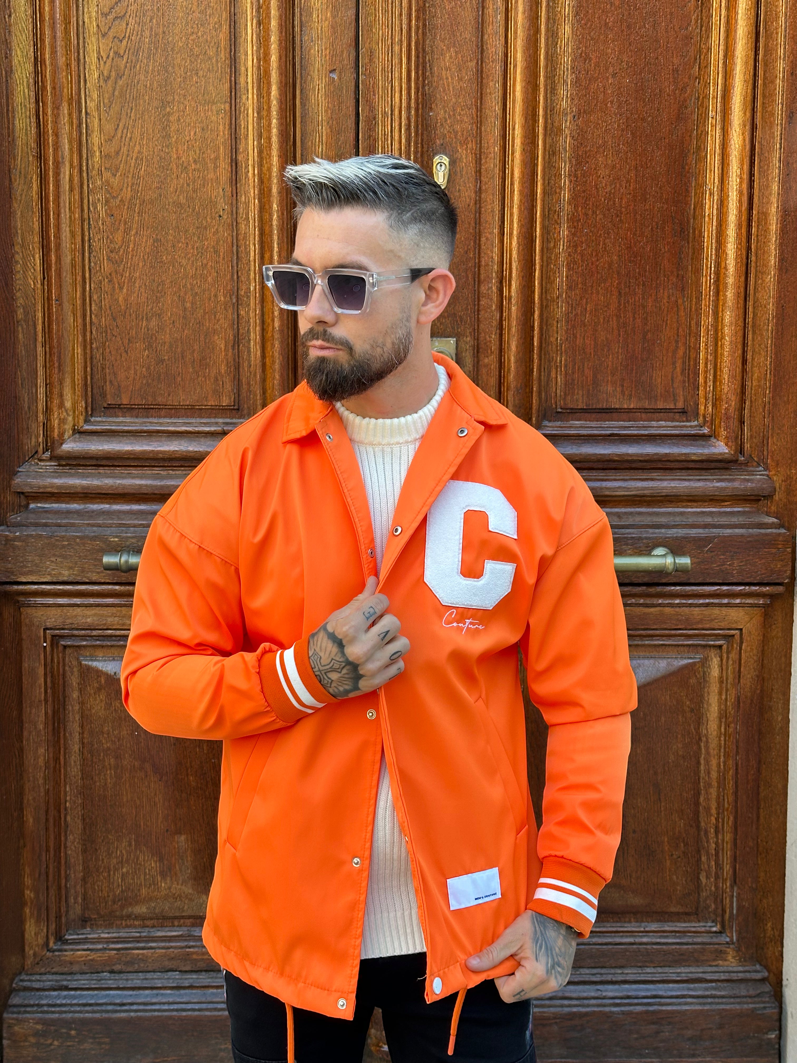 Orange Couture Jacket