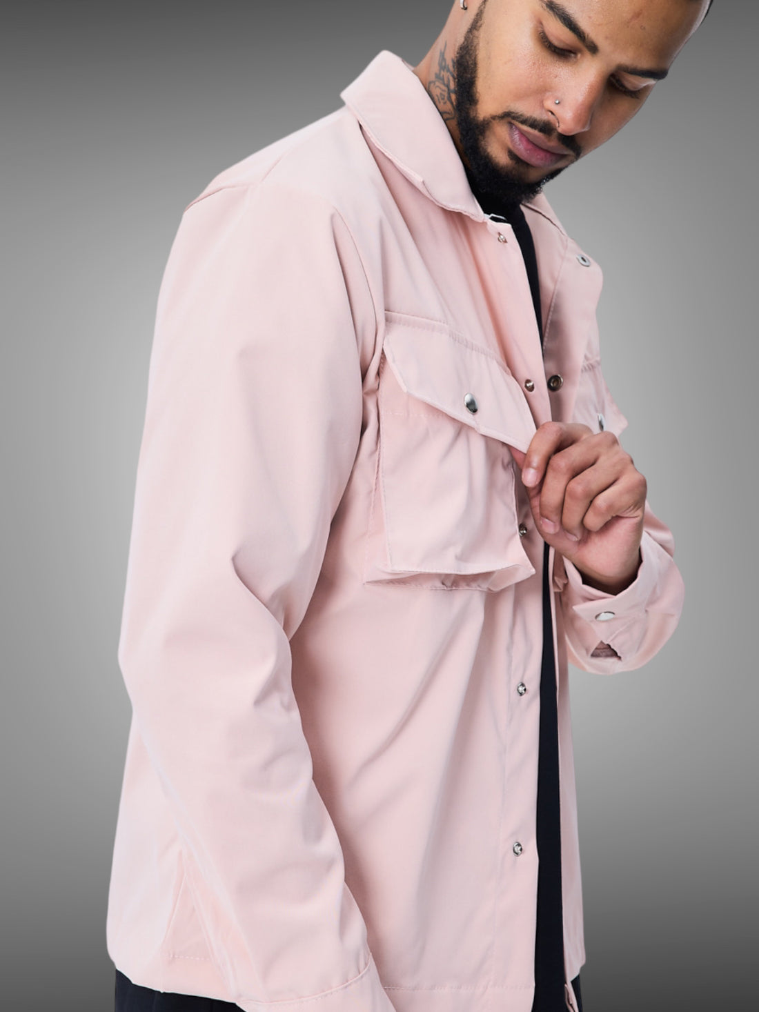 Frilivin - Veste cargo rose - Stayin
