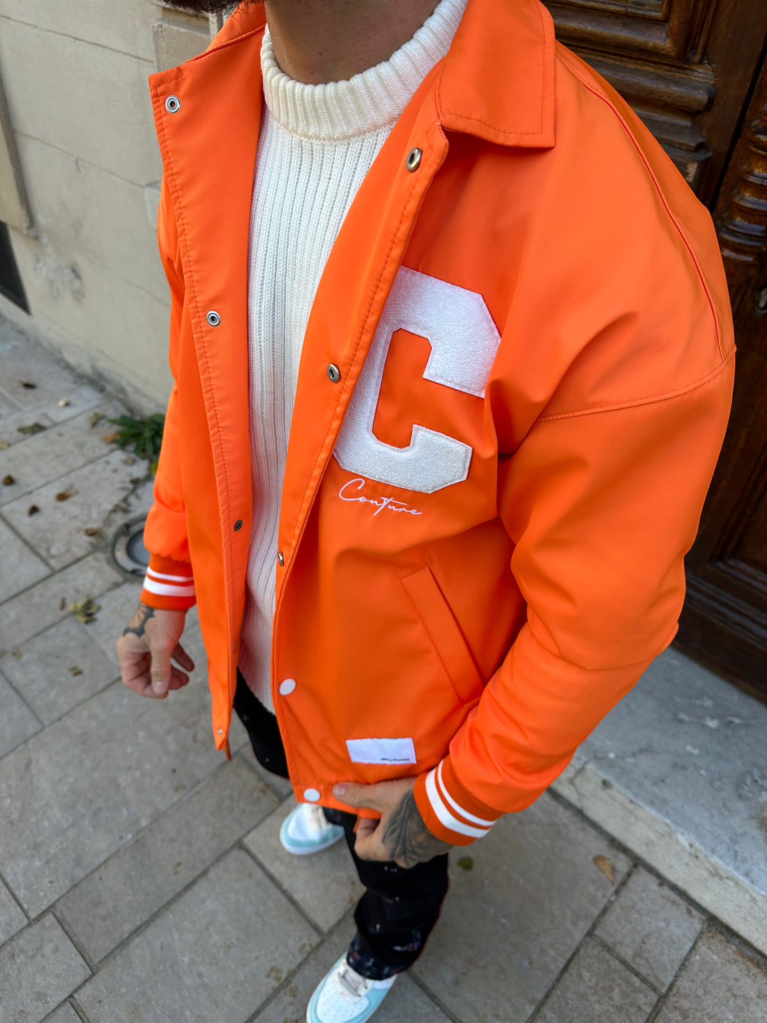 Veste Couture orange