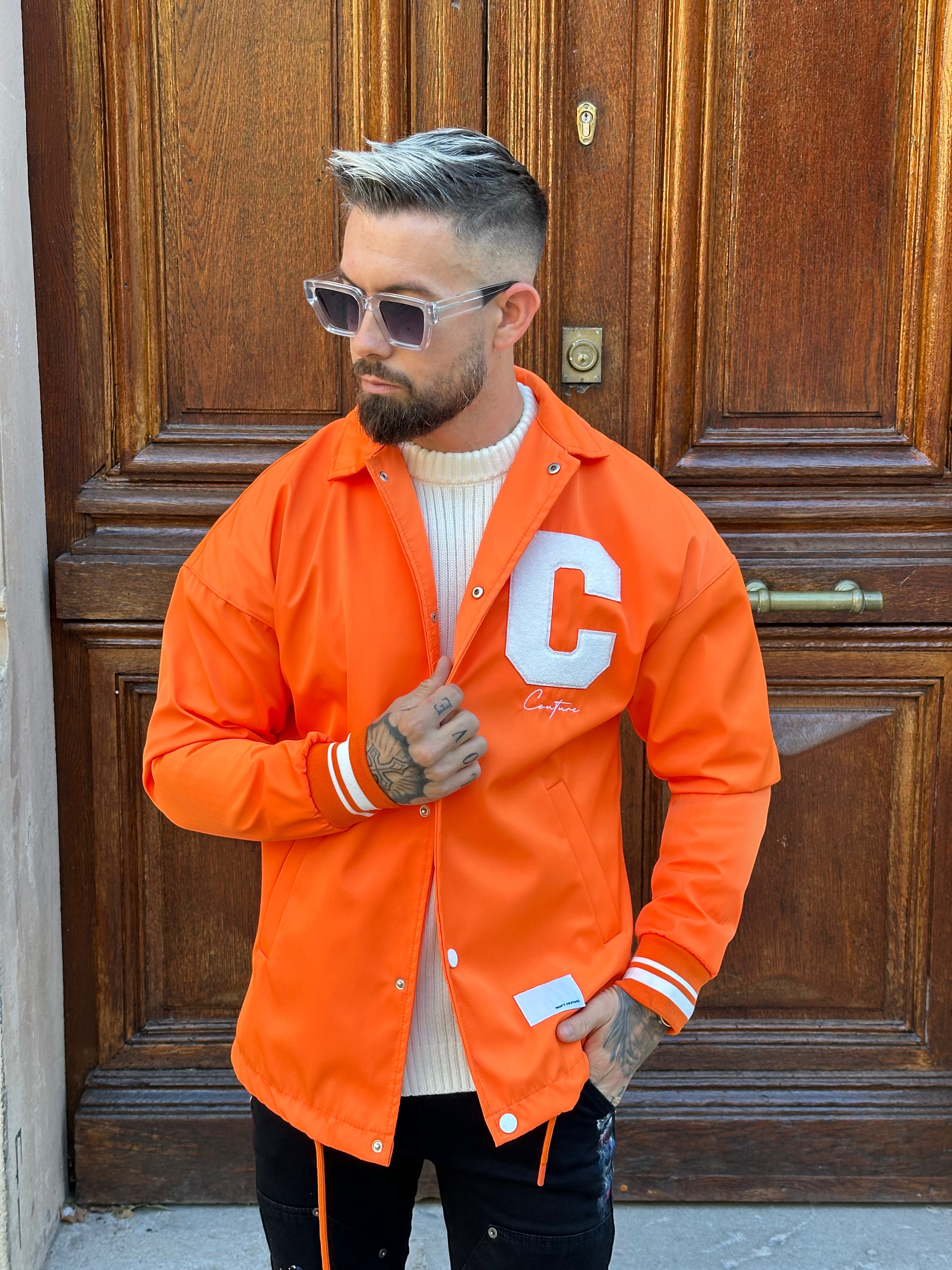 Orange Couture Jacket