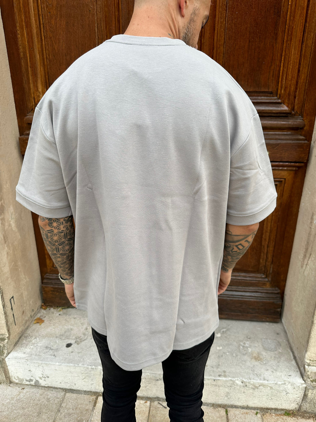 Project X Paris - T-shirt épais cœur brisé gris