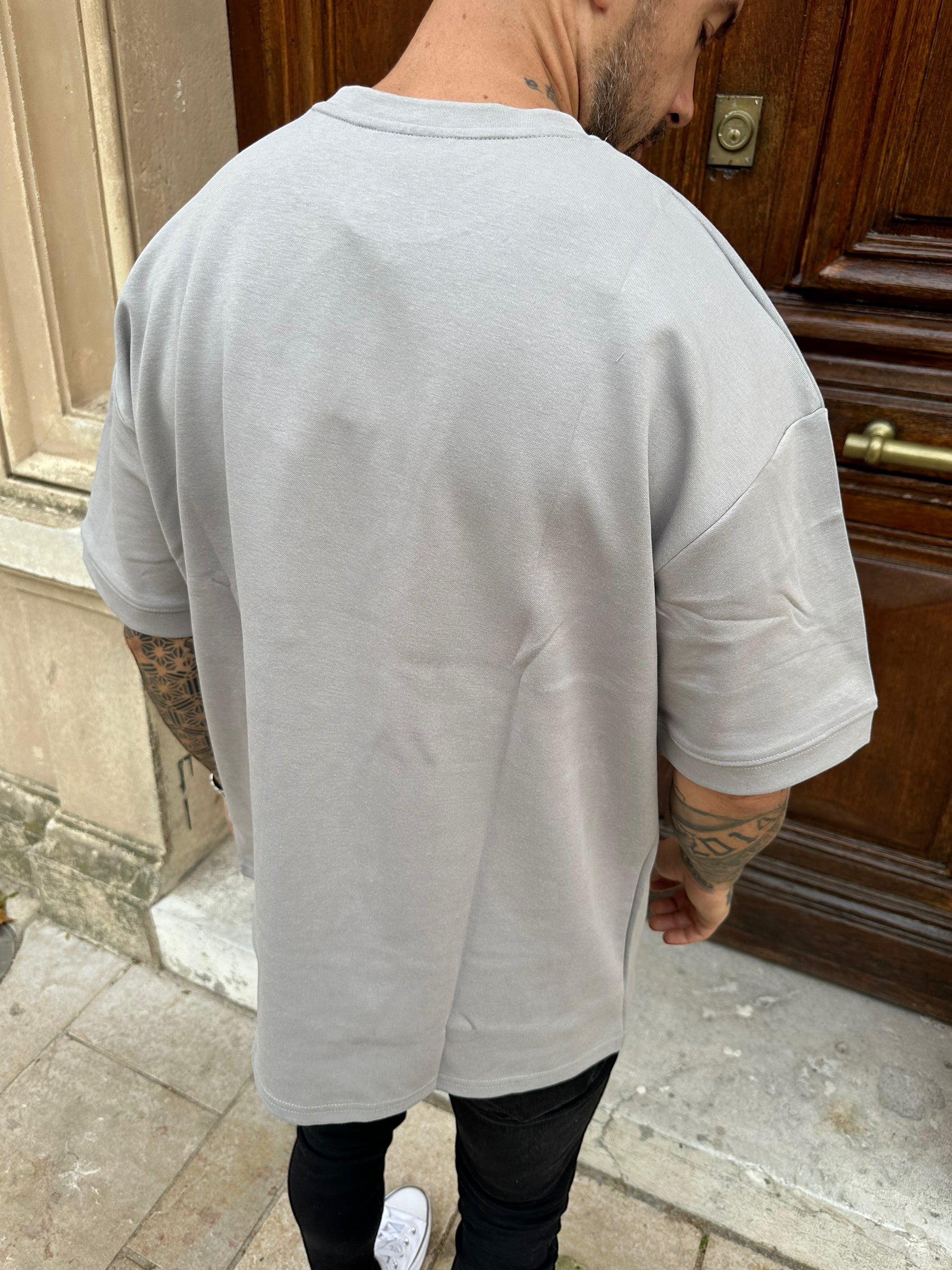 Project X Paris - T-shirt épais cœur brisé gris