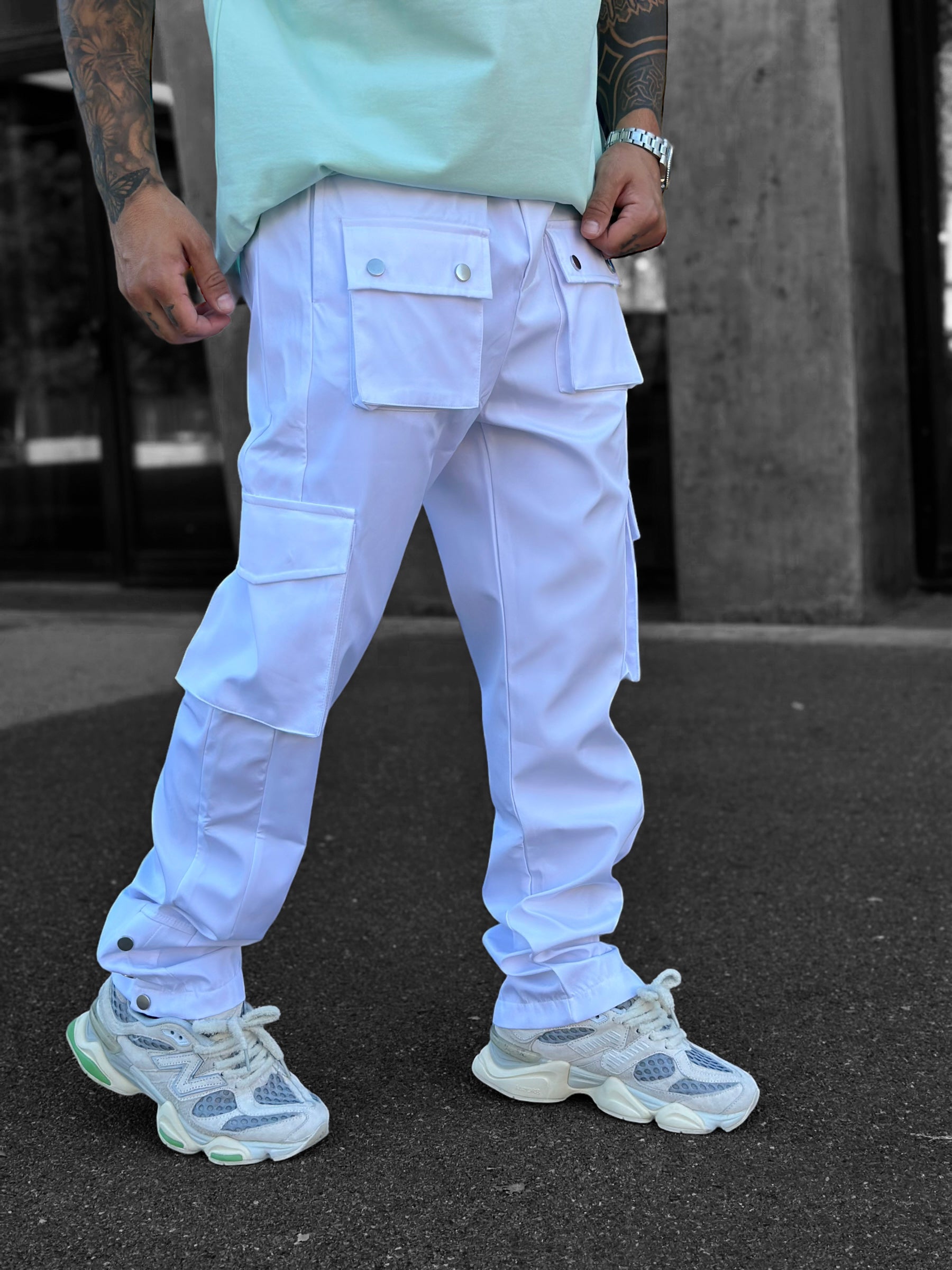 Cargo LONDON blanc - Stayin