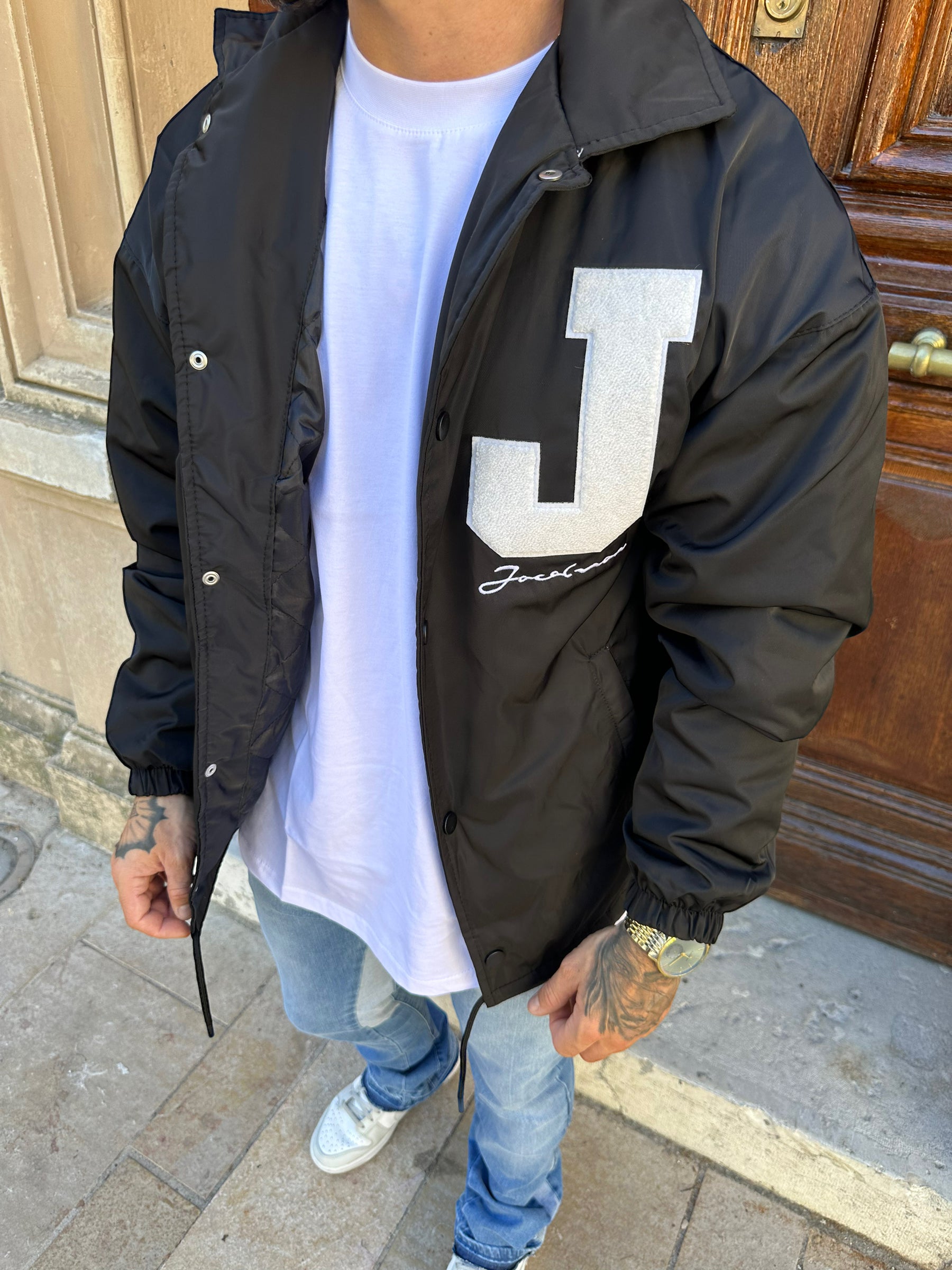 Black J jacket