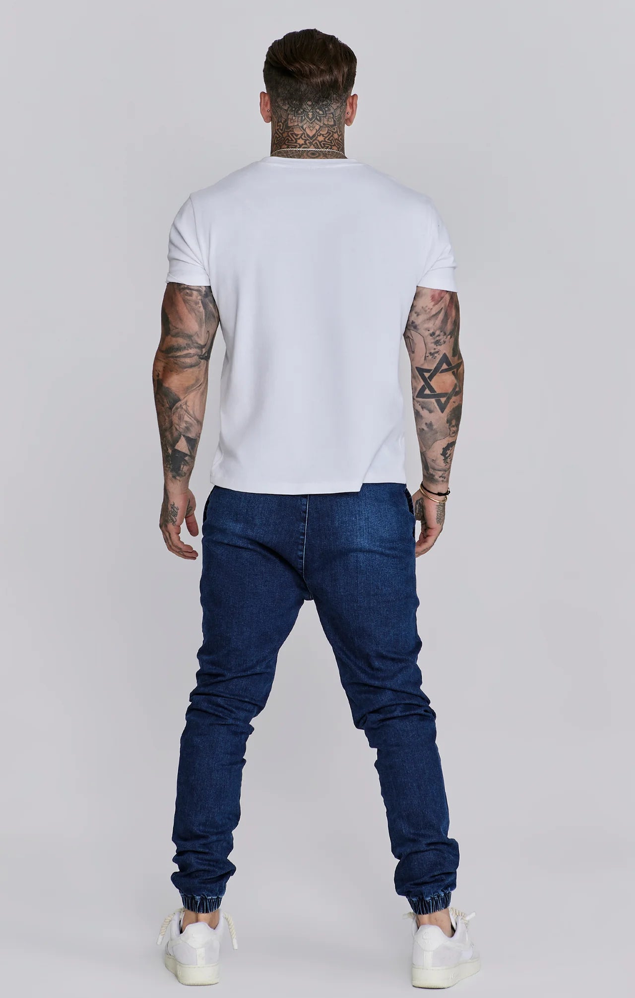 SikSilk - Black Washed Skinny Jeans
