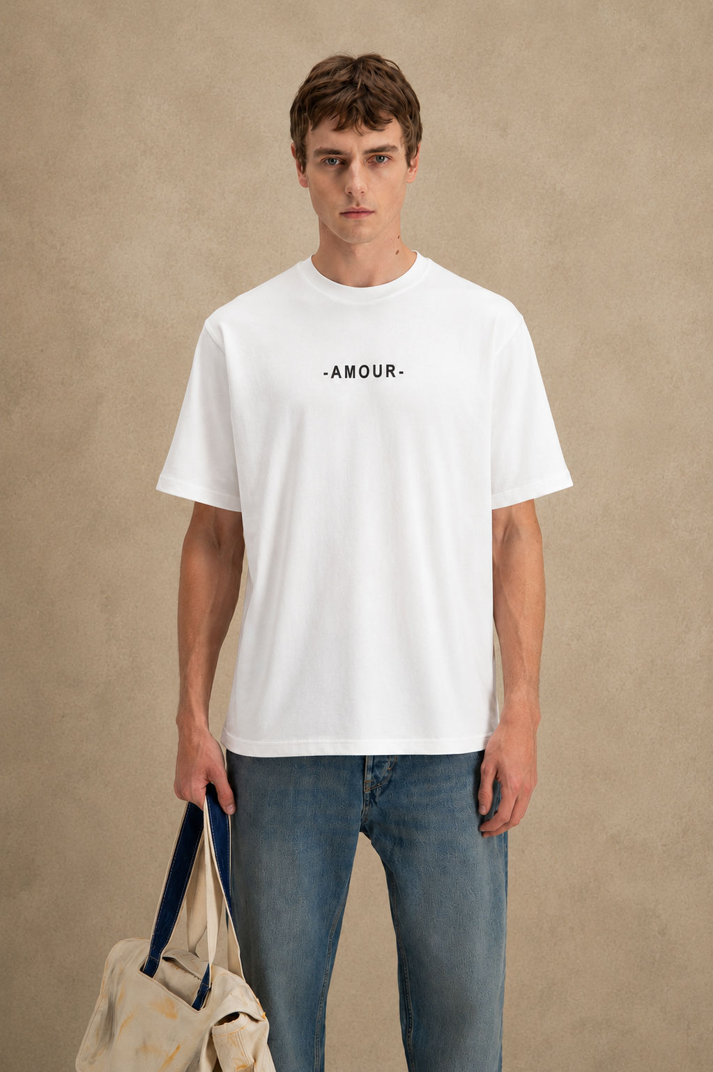 T-shirt Amour Blanc