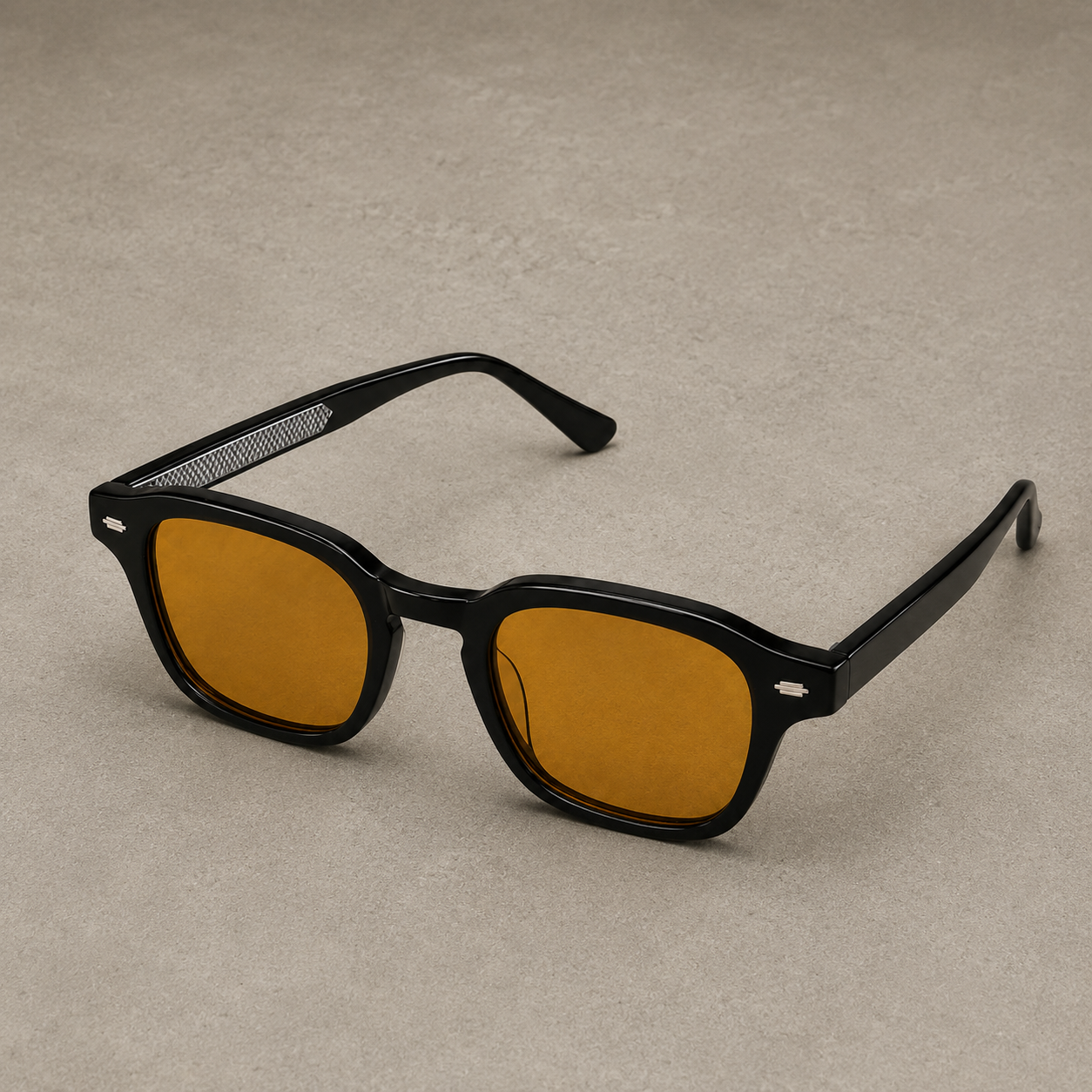 Lunette Dubaï noir orange