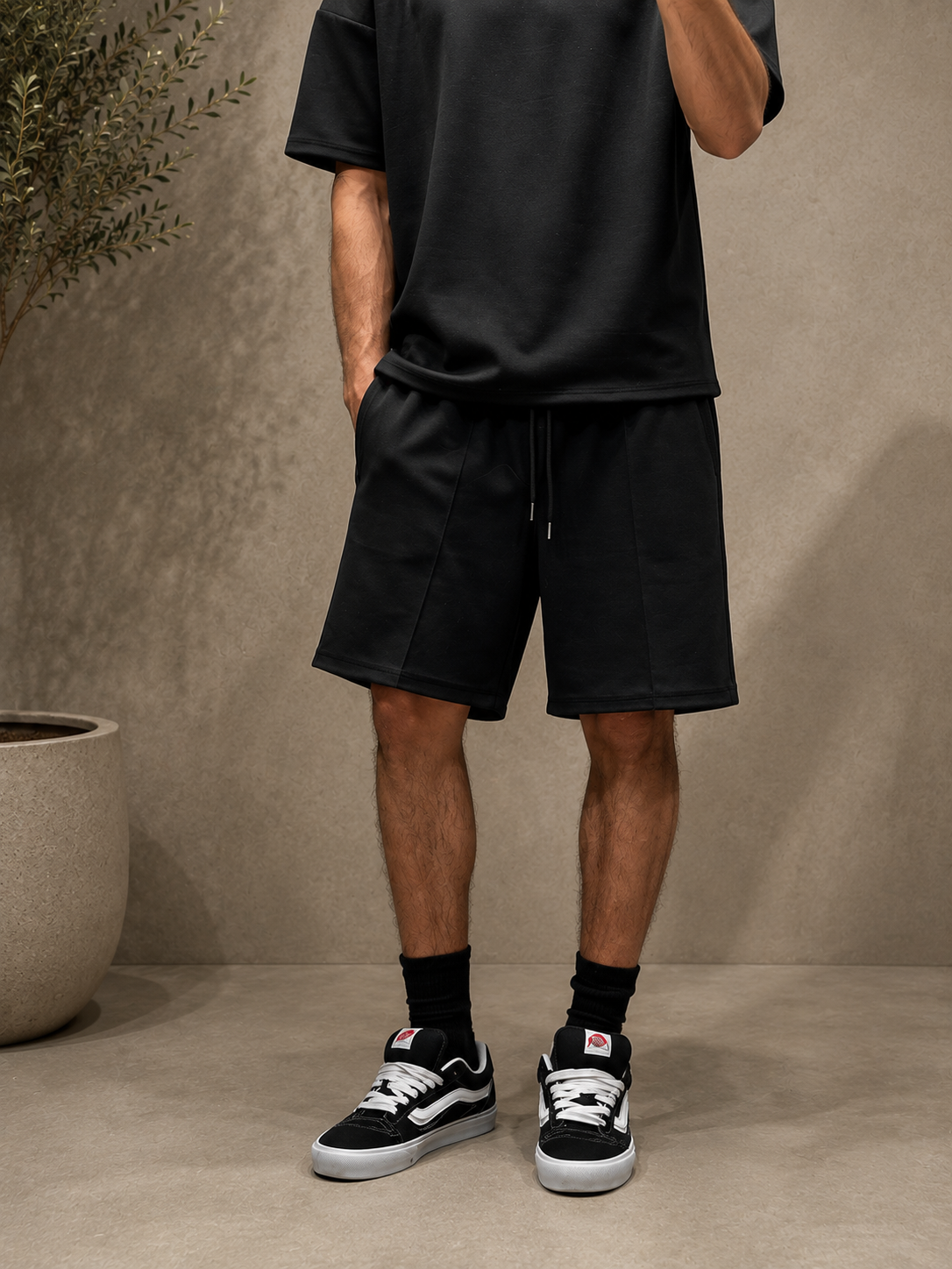 Short Néoprène noir