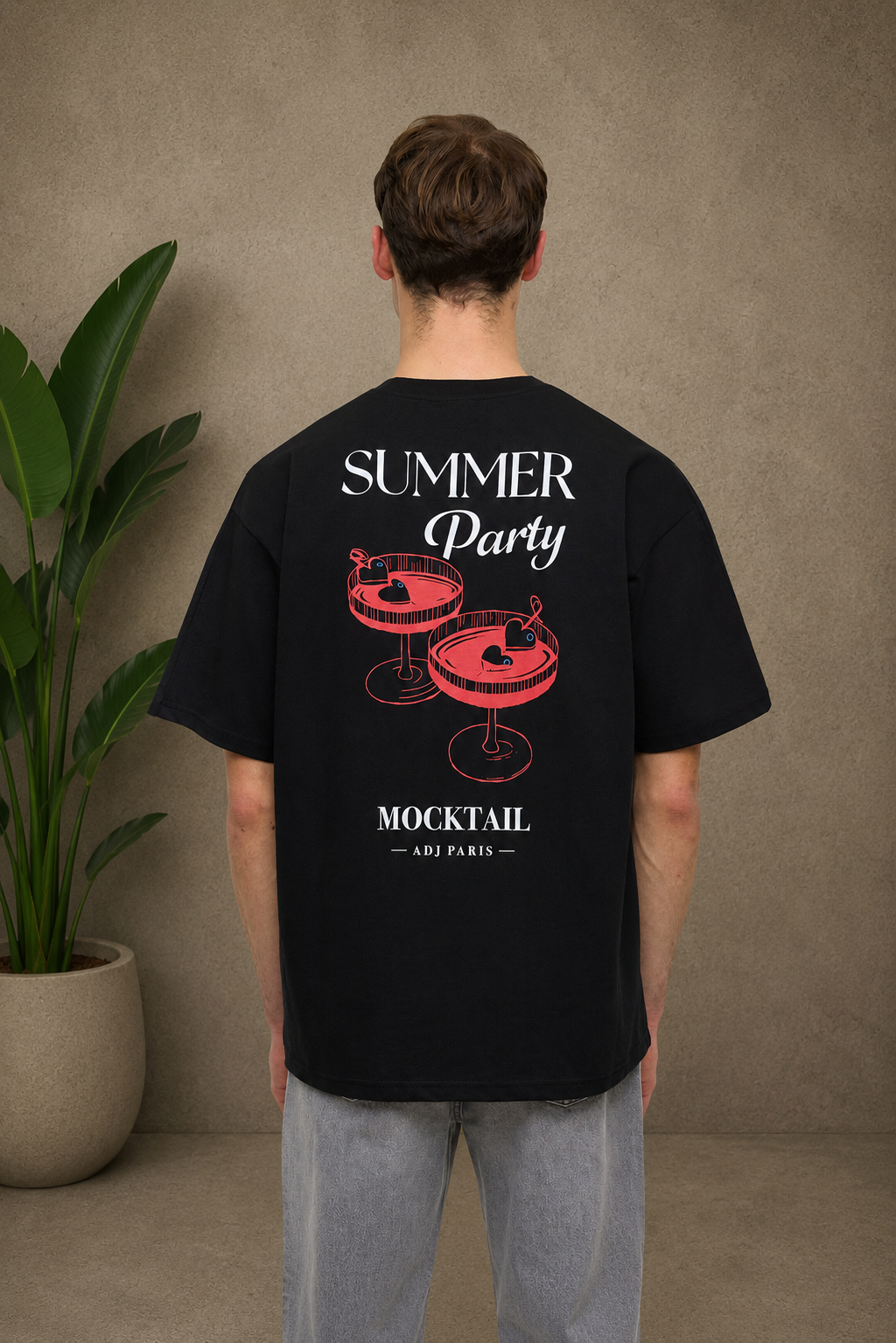 T-Shirt Summer Pack noir