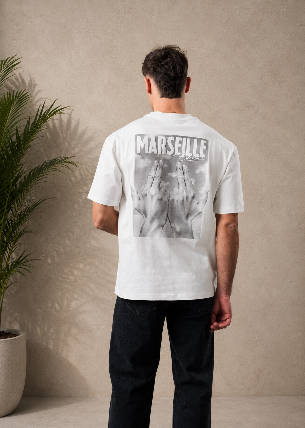 T-Shirt Marseille Jul blanc