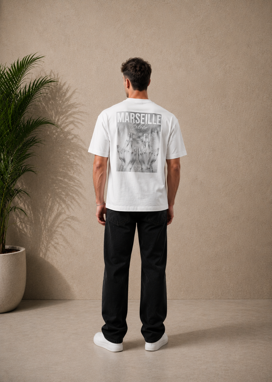 T-Shirt Marseille Jul blanc