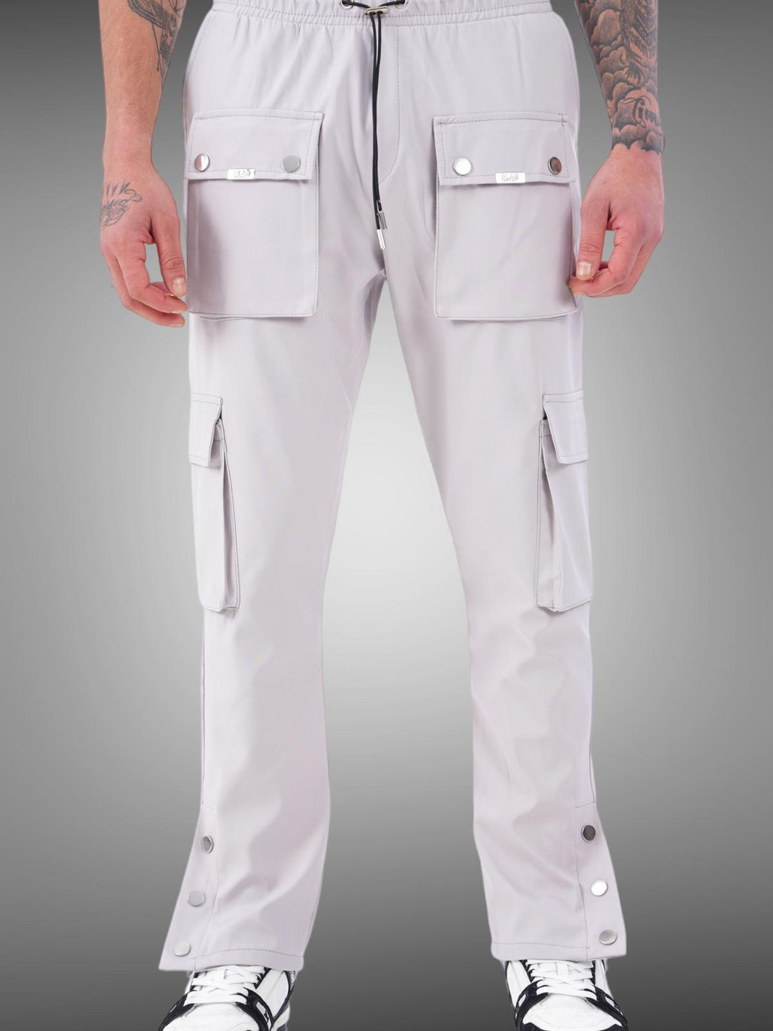 ikao -CARGO PANT ART438 - GREY - Stayin