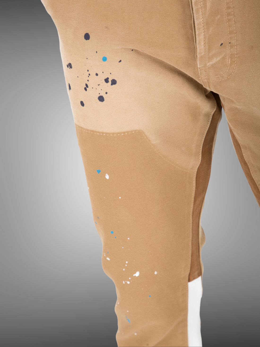 IKAO - Jean regular beige peinture - Stayin