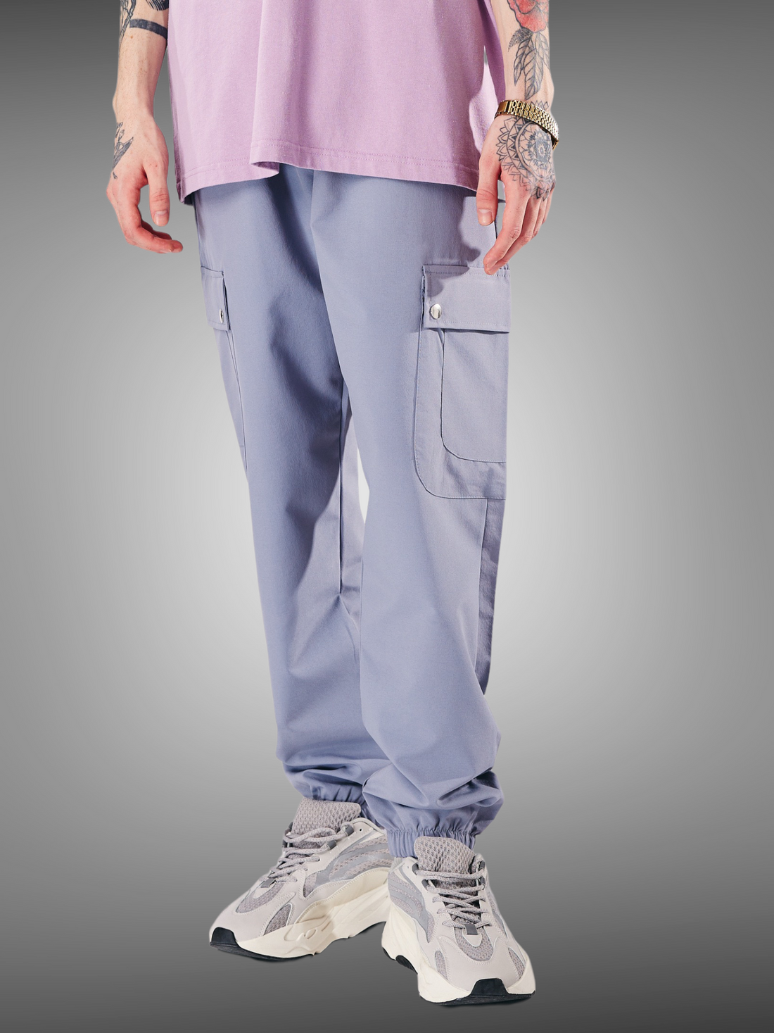 ADJ - Pantalon Cargo gris - Stayin