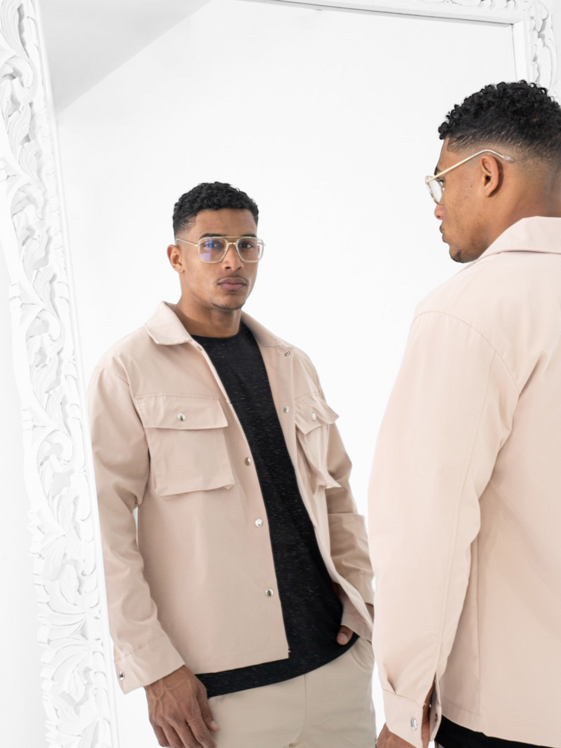 Frilivin - Veste cargo beige - Stayin