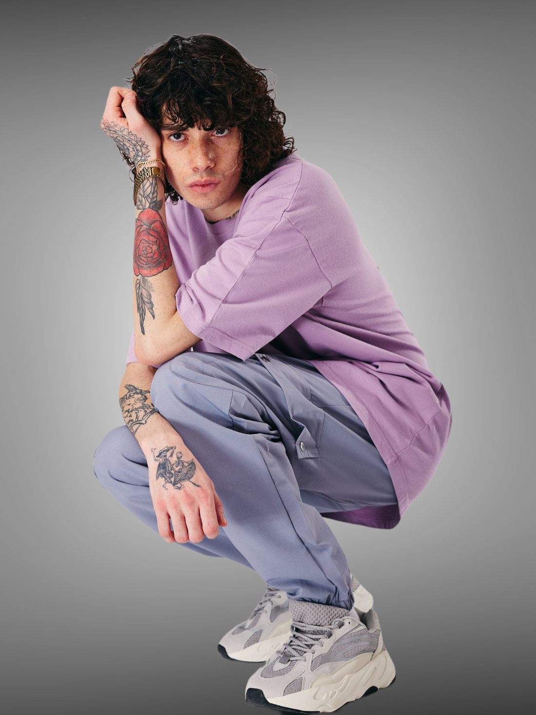 ADJ - Pantalon Cargo gris - Stayin