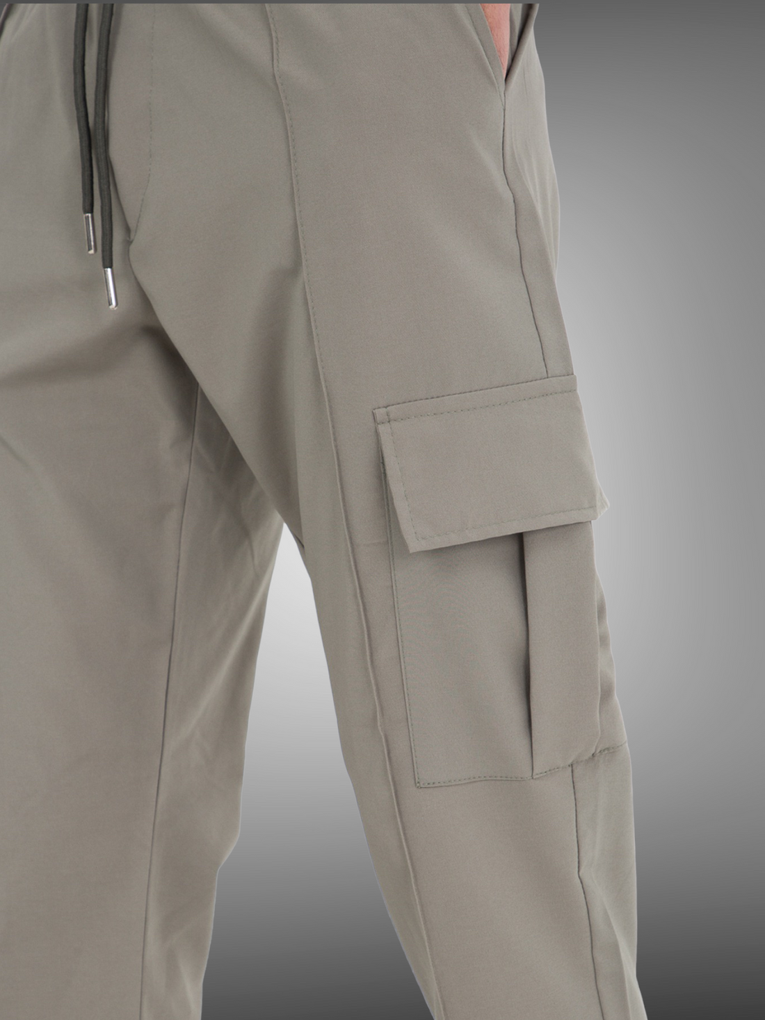 Pantalon cargo zip kaki - Stayin