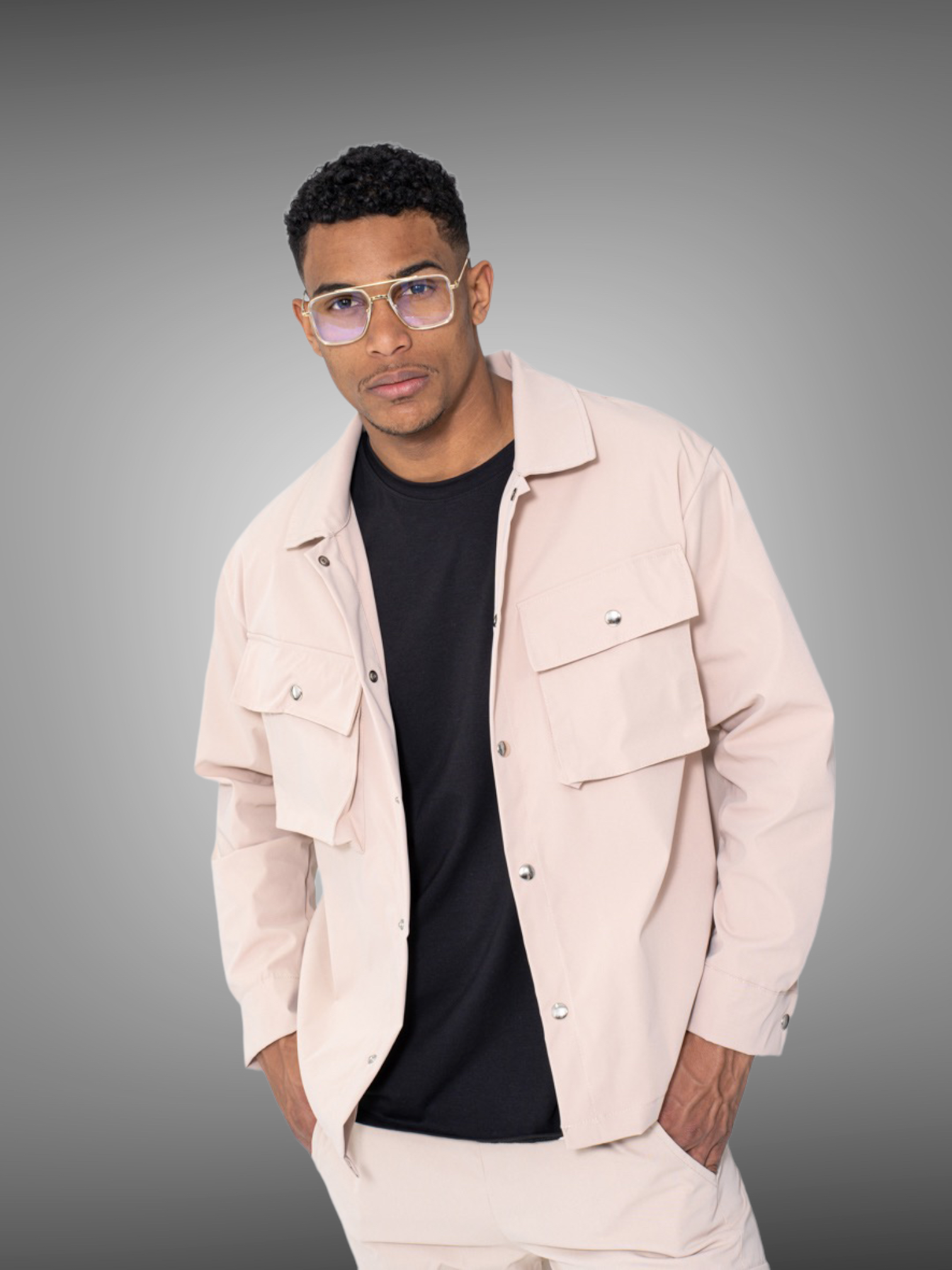 Frilivin - Veste cargo beige - Stayin