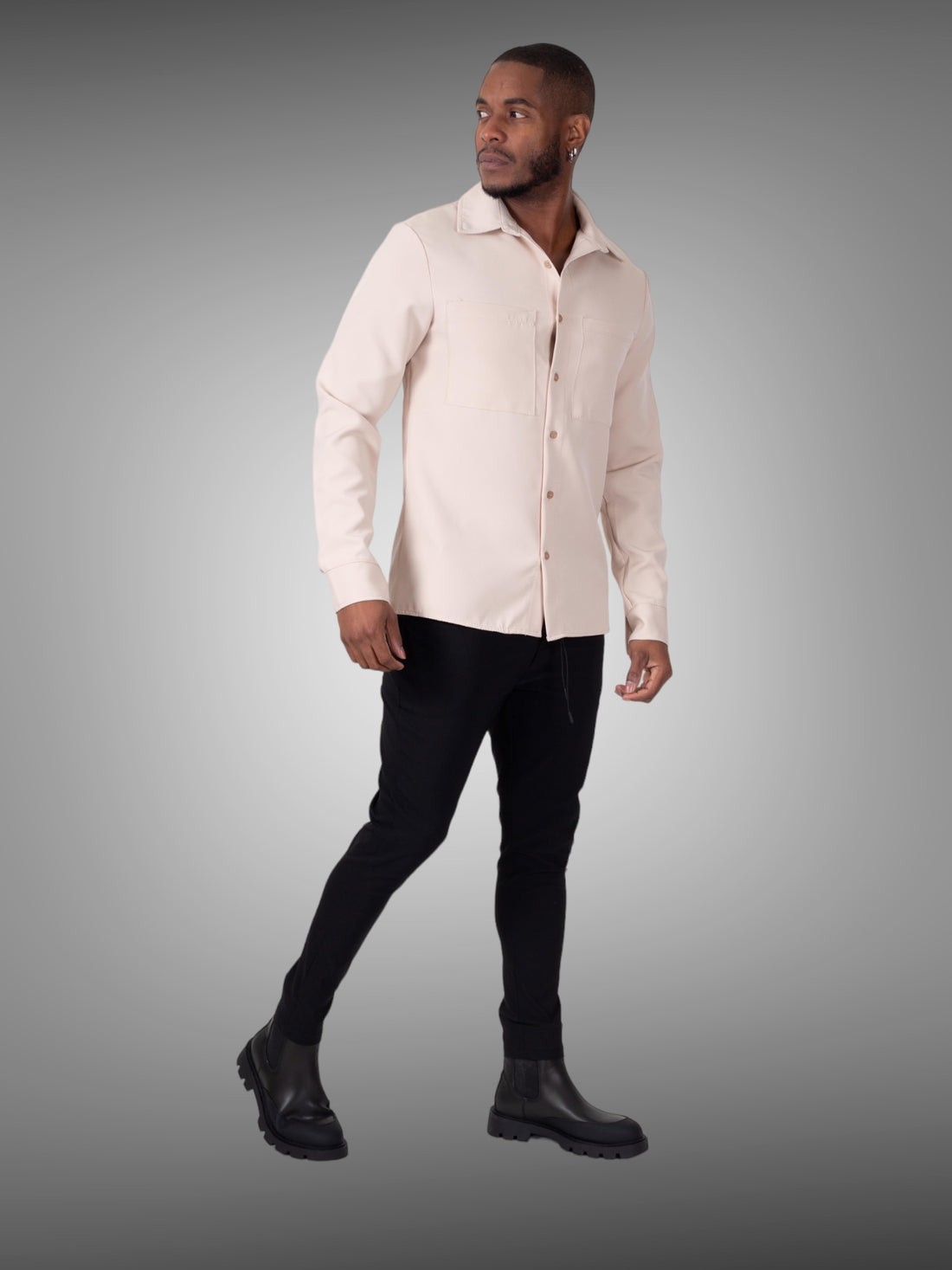 Uniplay - Chemise Lounge beige - Stayin