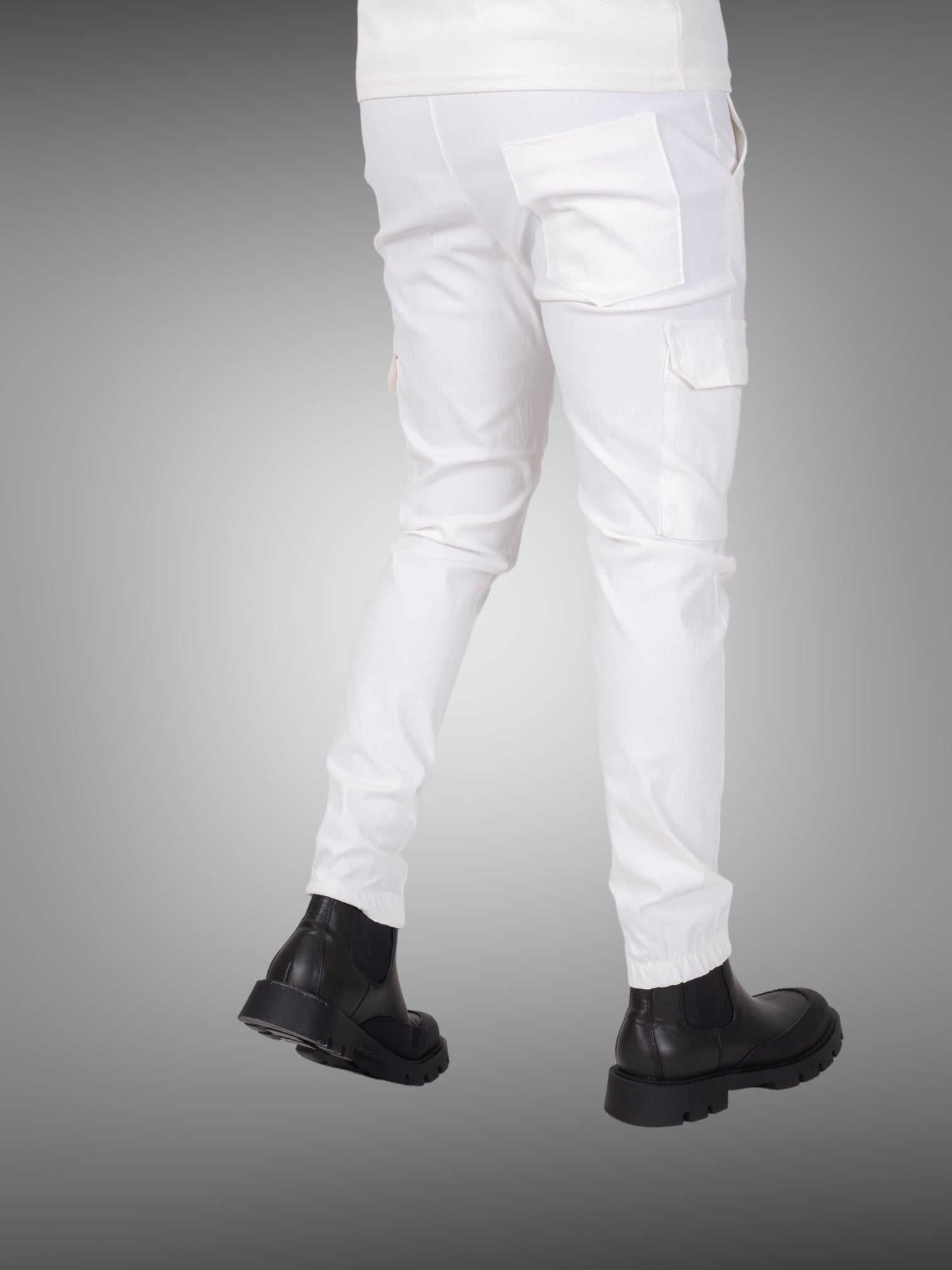 Uniplay - Pantalon cargo blanc - Stayin
