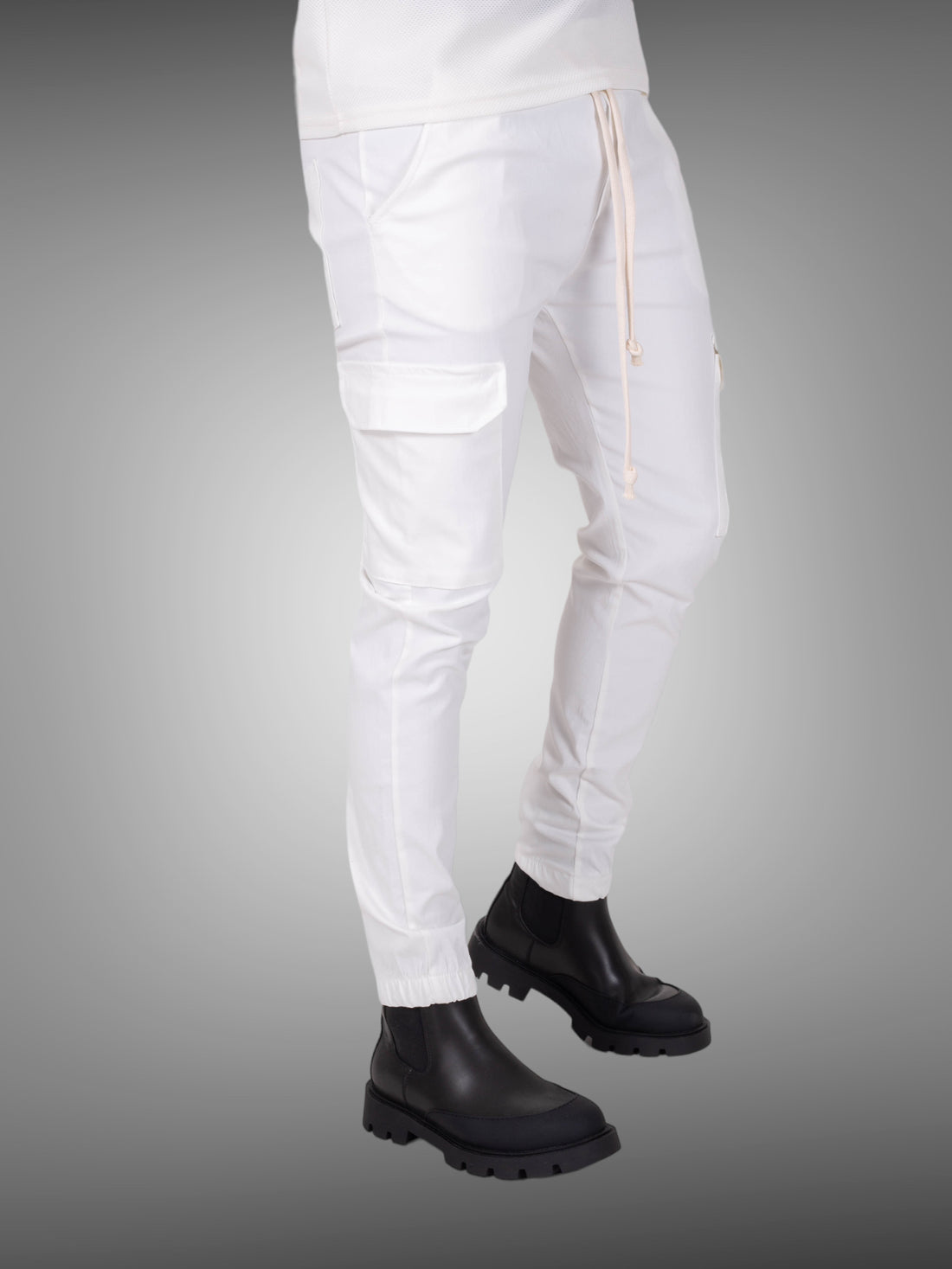 Uniplay - Pantalon cargo blanc - Stayin