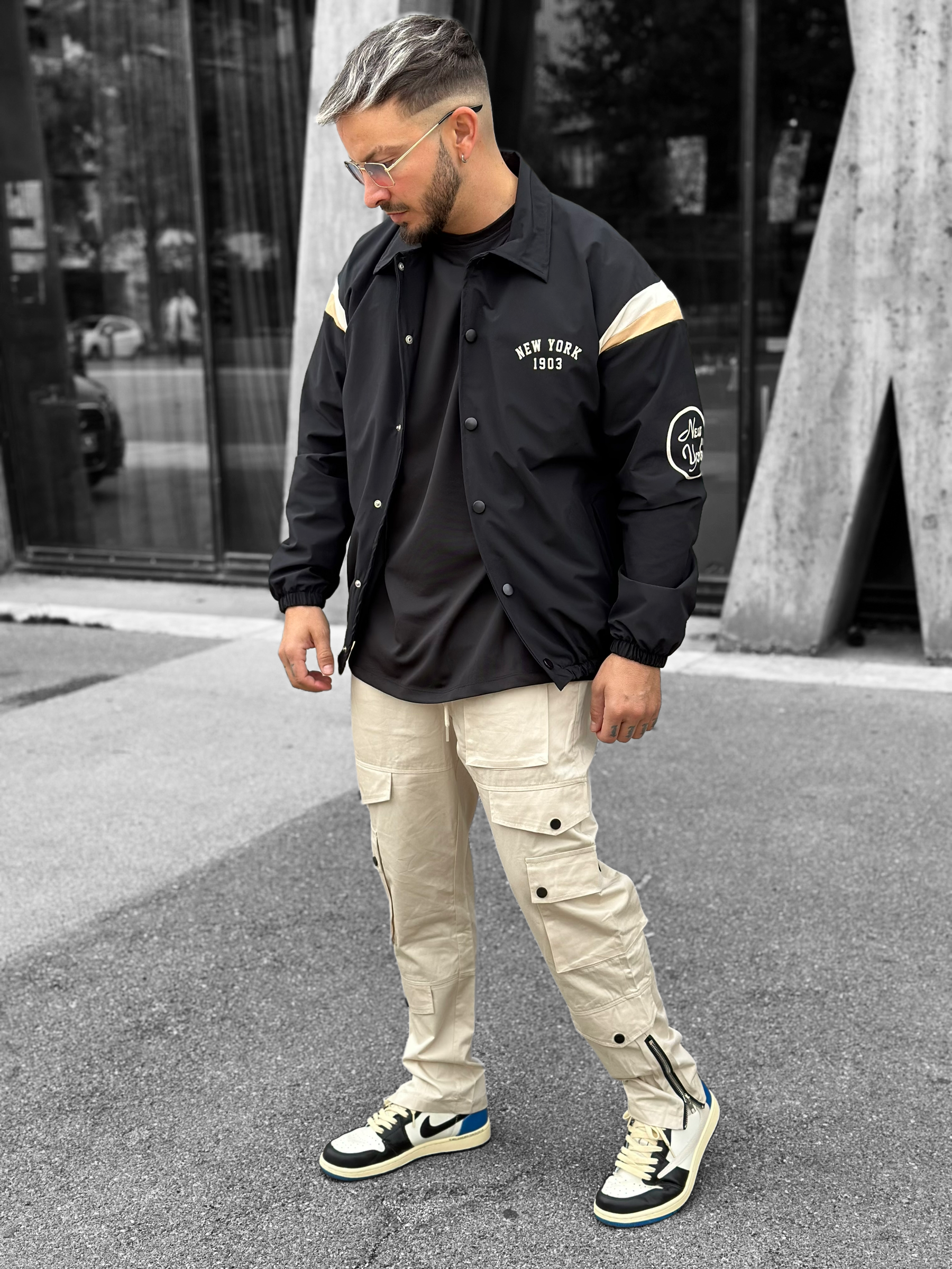 Pantalon Cargo beige zip - Stayin