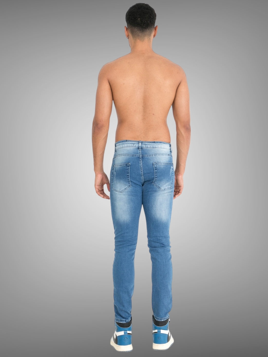 IKAO - Jean slim bleu destroy - Stayin