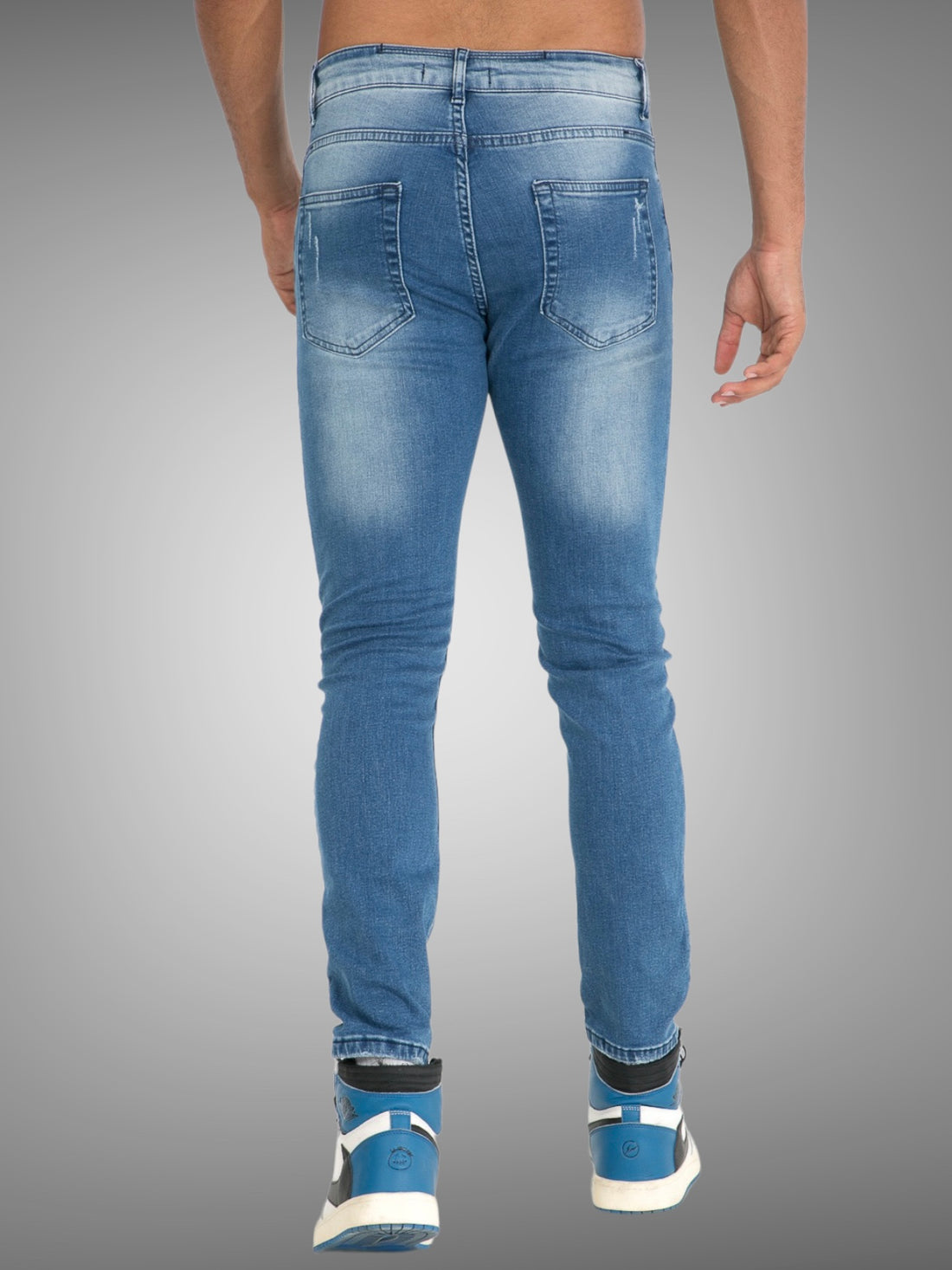 IKAO - Jean slim bleu destroy - Stayin