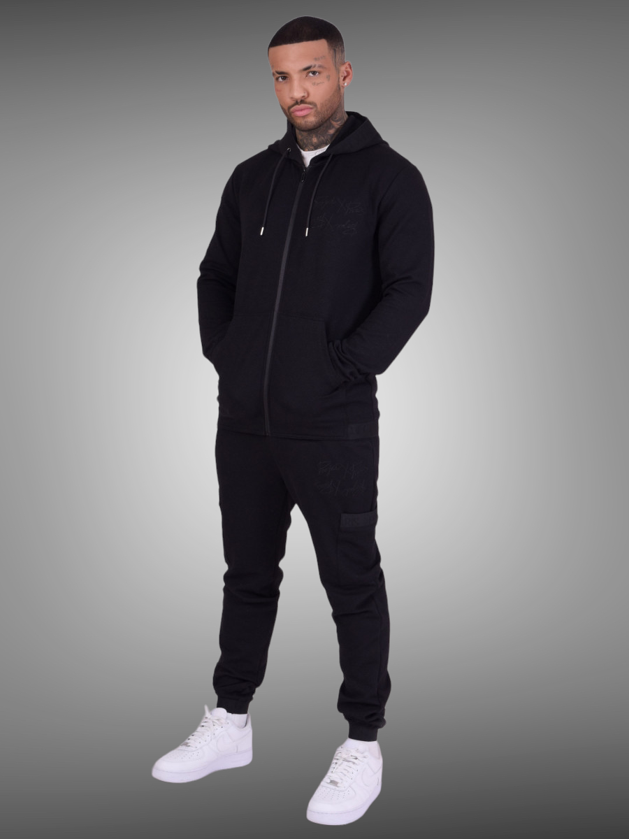 Project X Paris - Bas de jogging en tissus texturé - Noir - Stayin