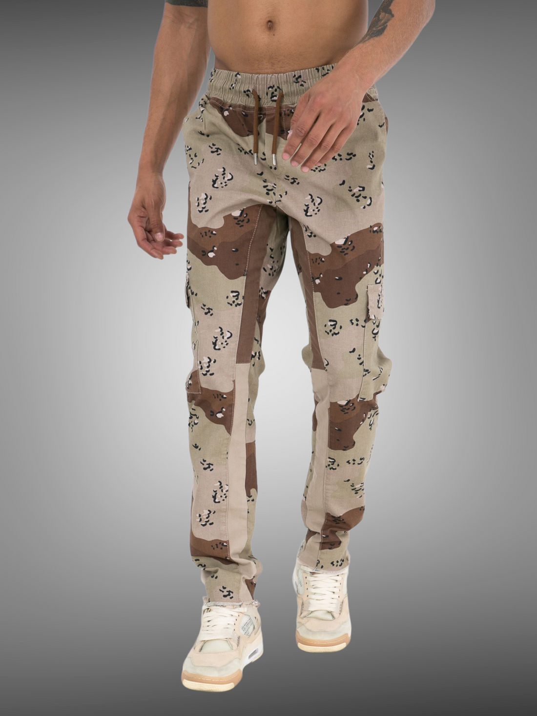 IKAO - Pantalon cargo camo marron - Stayin