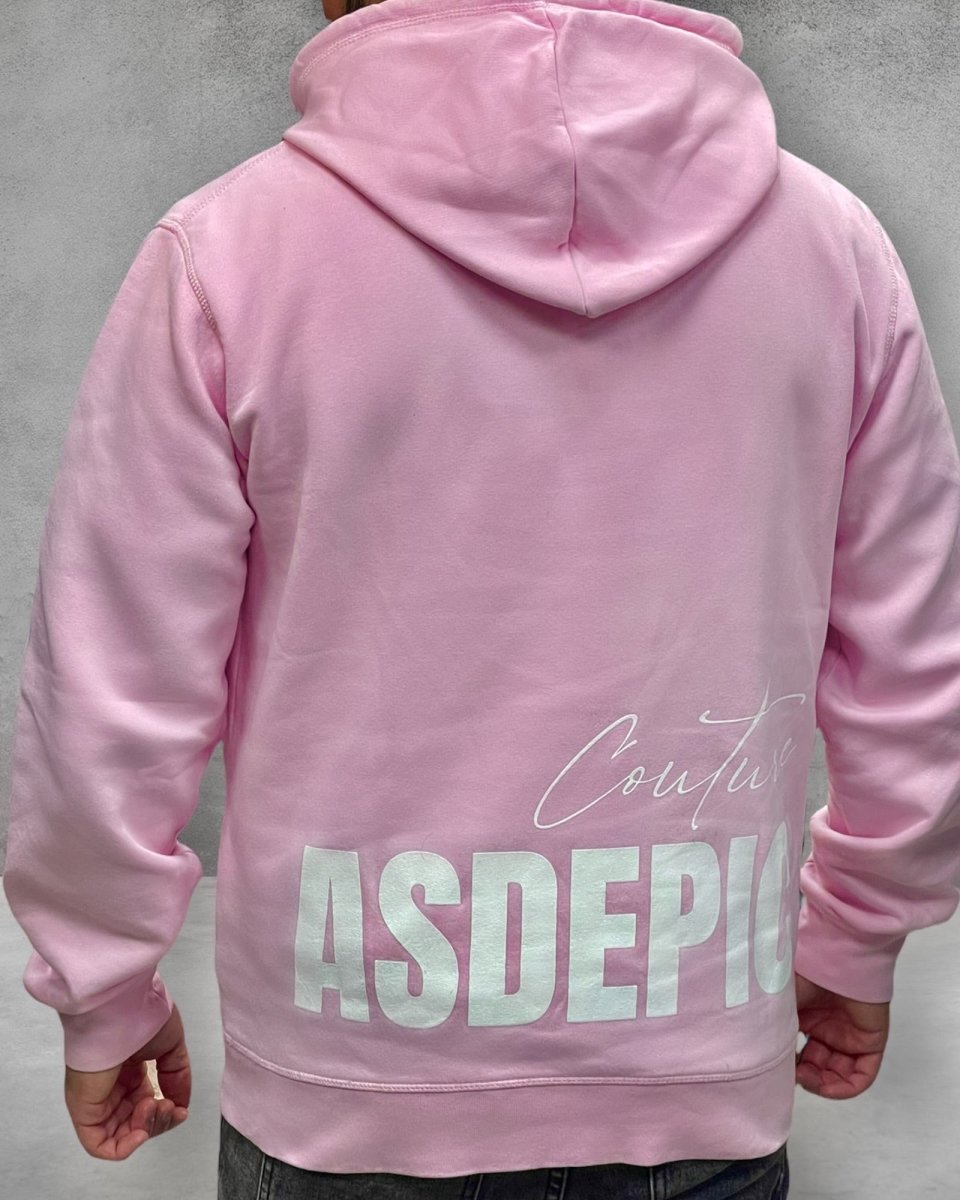 Asdepic - Sweat capuche rose Couture - Stayin