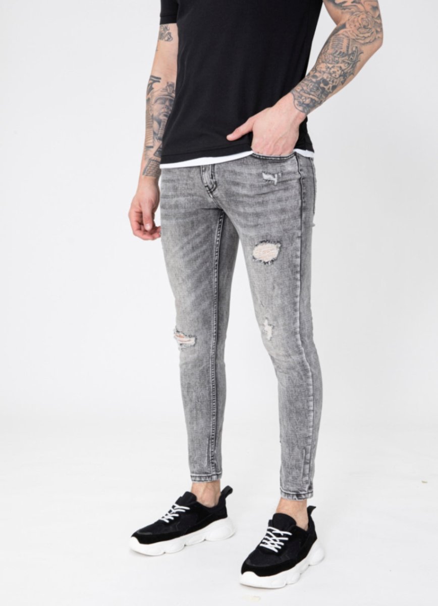 Frilivin - Jean skinny gris clair VJ308 - Stayin