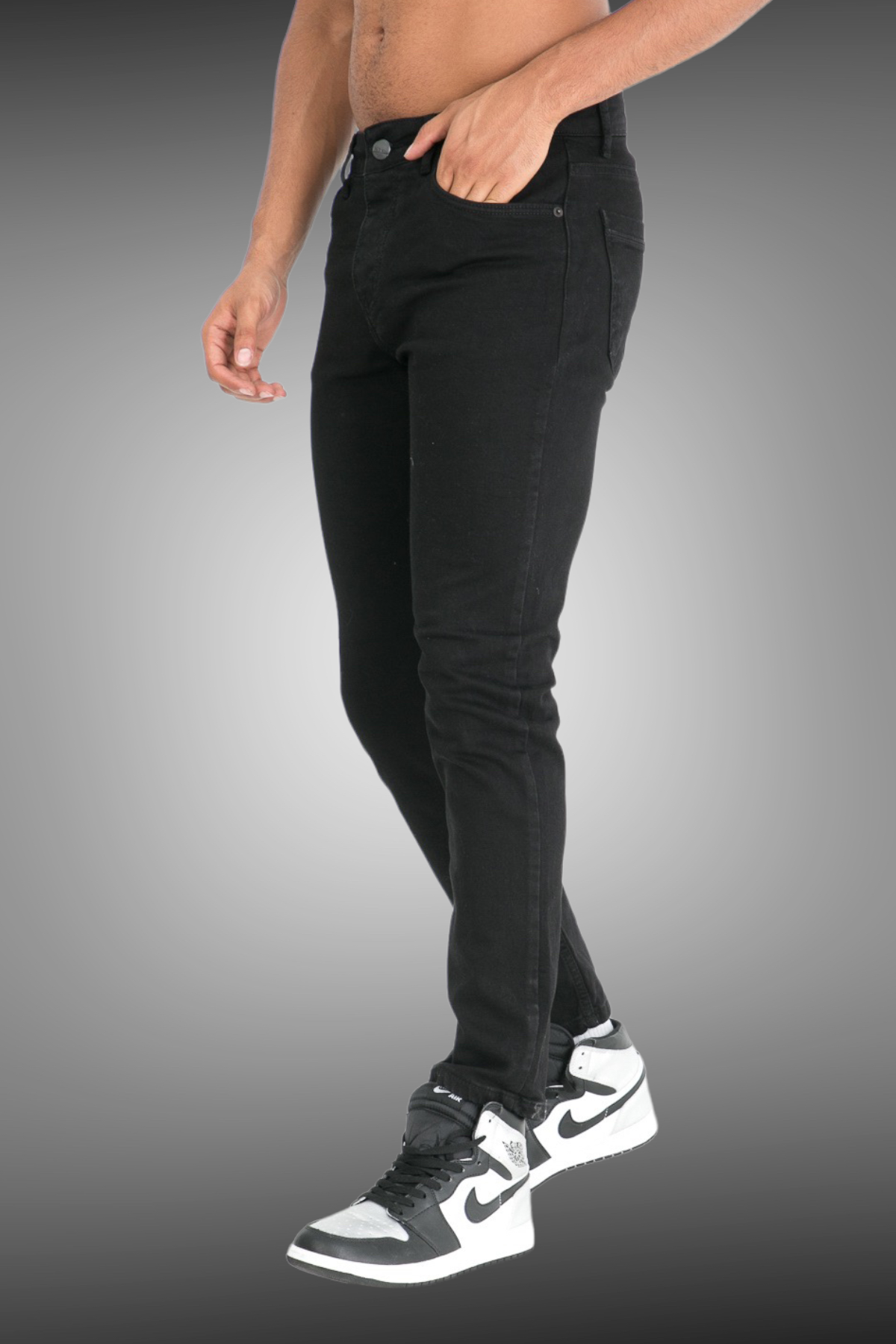 IKAO - Jean slim noir Basic - Stayin