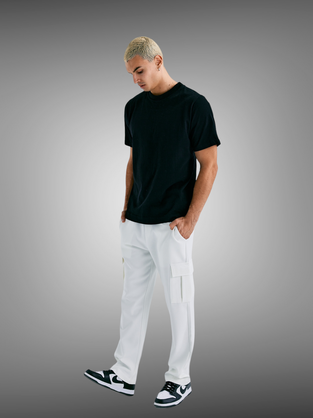 Pantalon Cargo Lounge blanc - Stayin