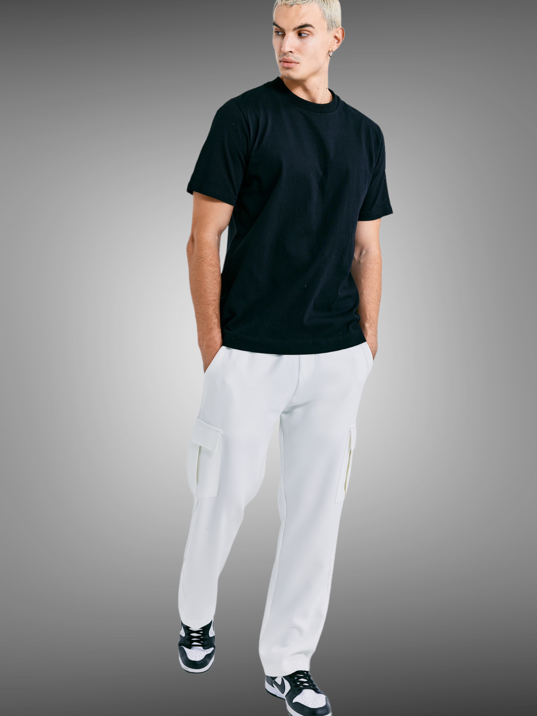 Pantalon Cargo Lounge blanc - Stayin