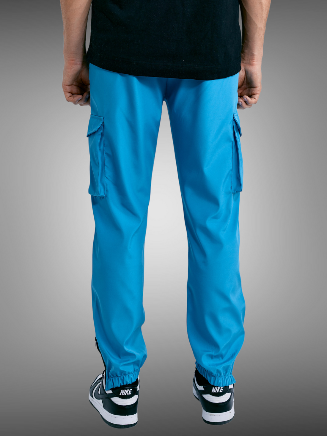 Pantalon Cargo imper bleu - Stayin