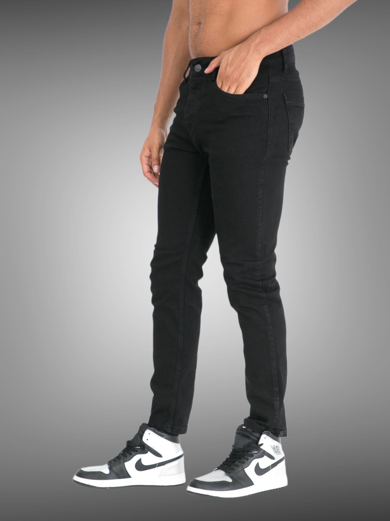 IKAO - Jean slim noir Basic - Stayin