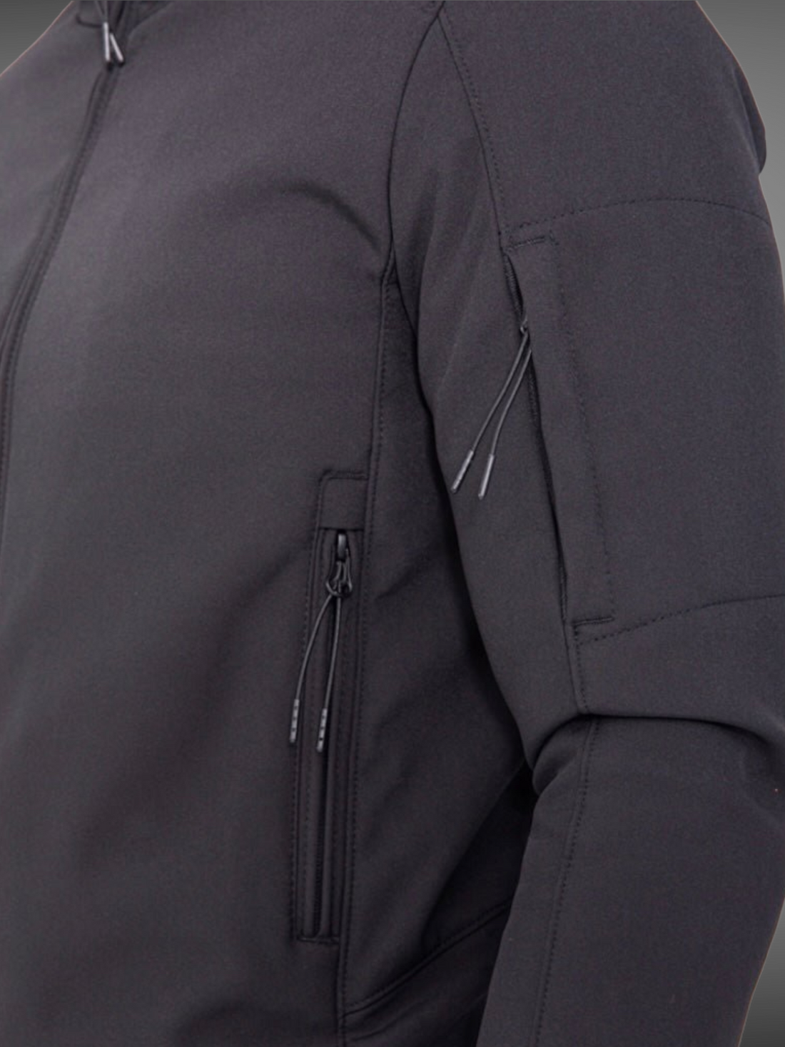 Frilivin - Veste à capuche noir #DL056-1 - Stayin