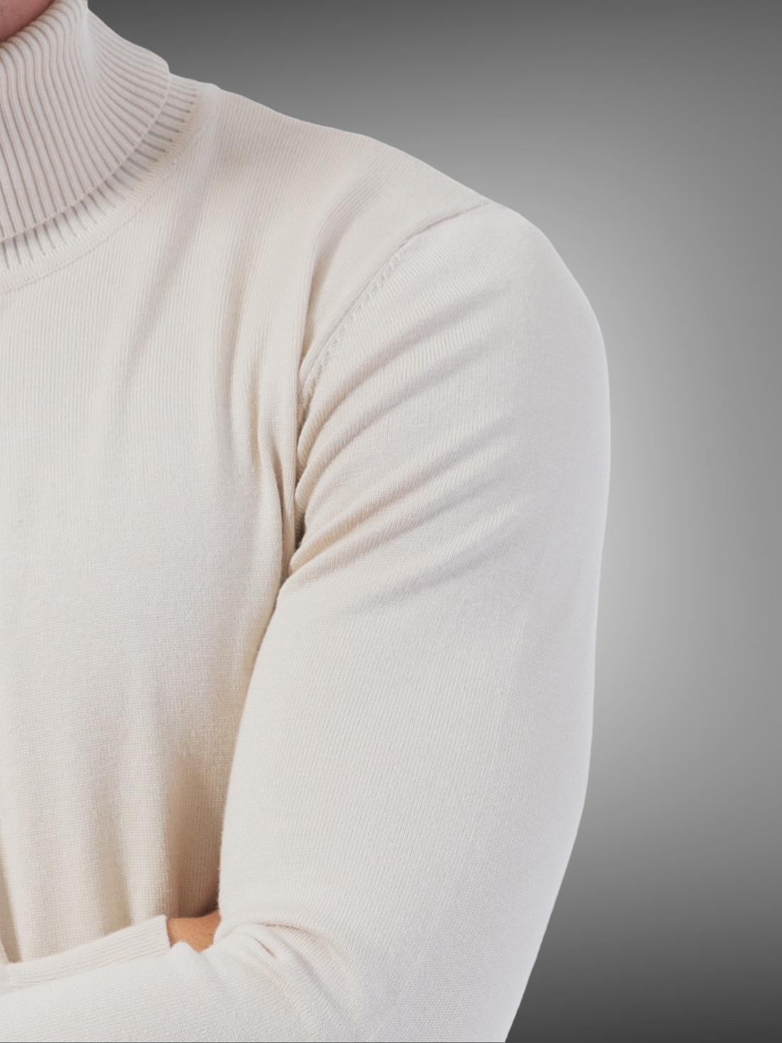 Frilivin - Pull Col roulé beige - Stayin
