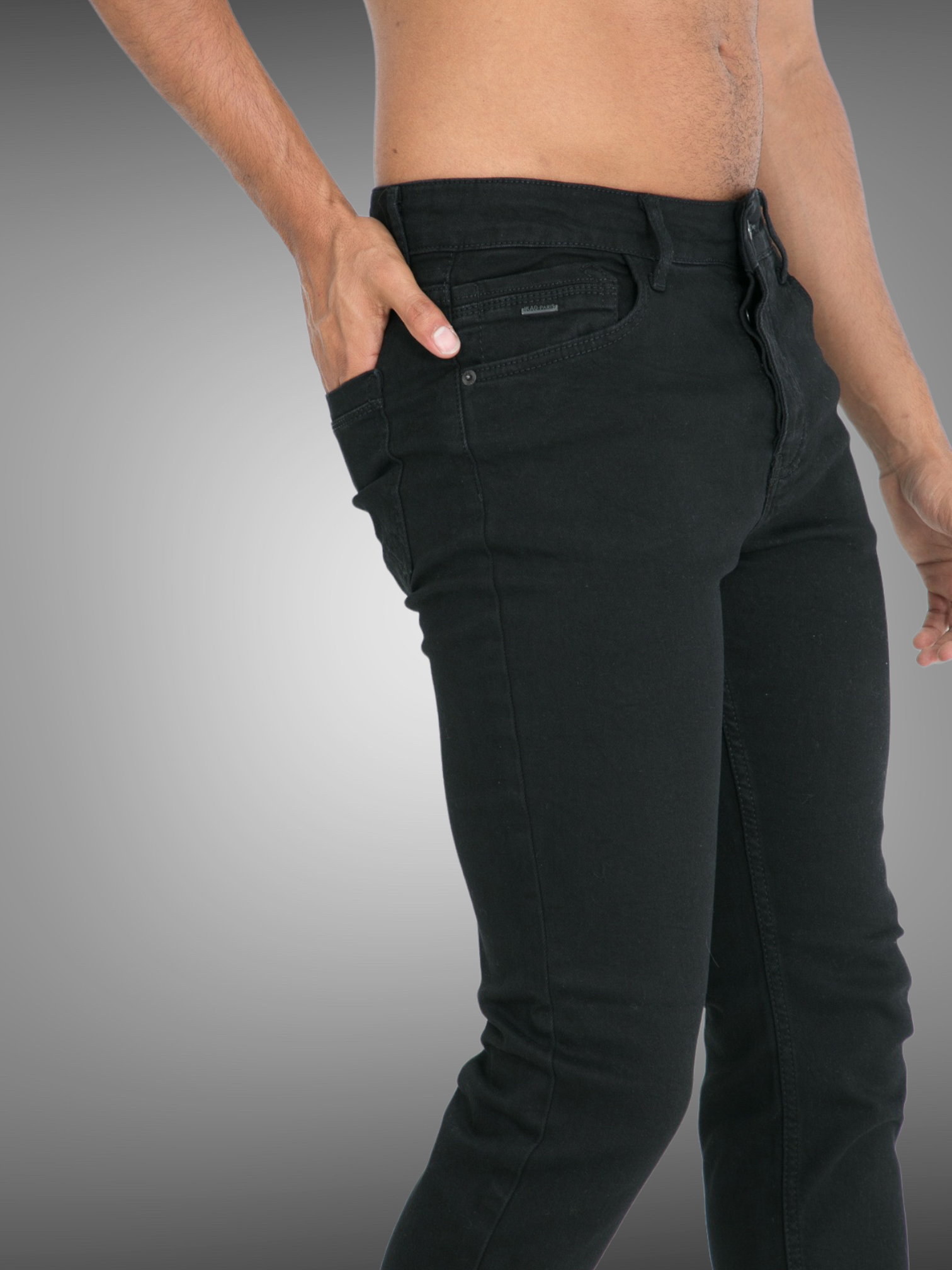 IKAO - Jean slim noir Basic - Stayin